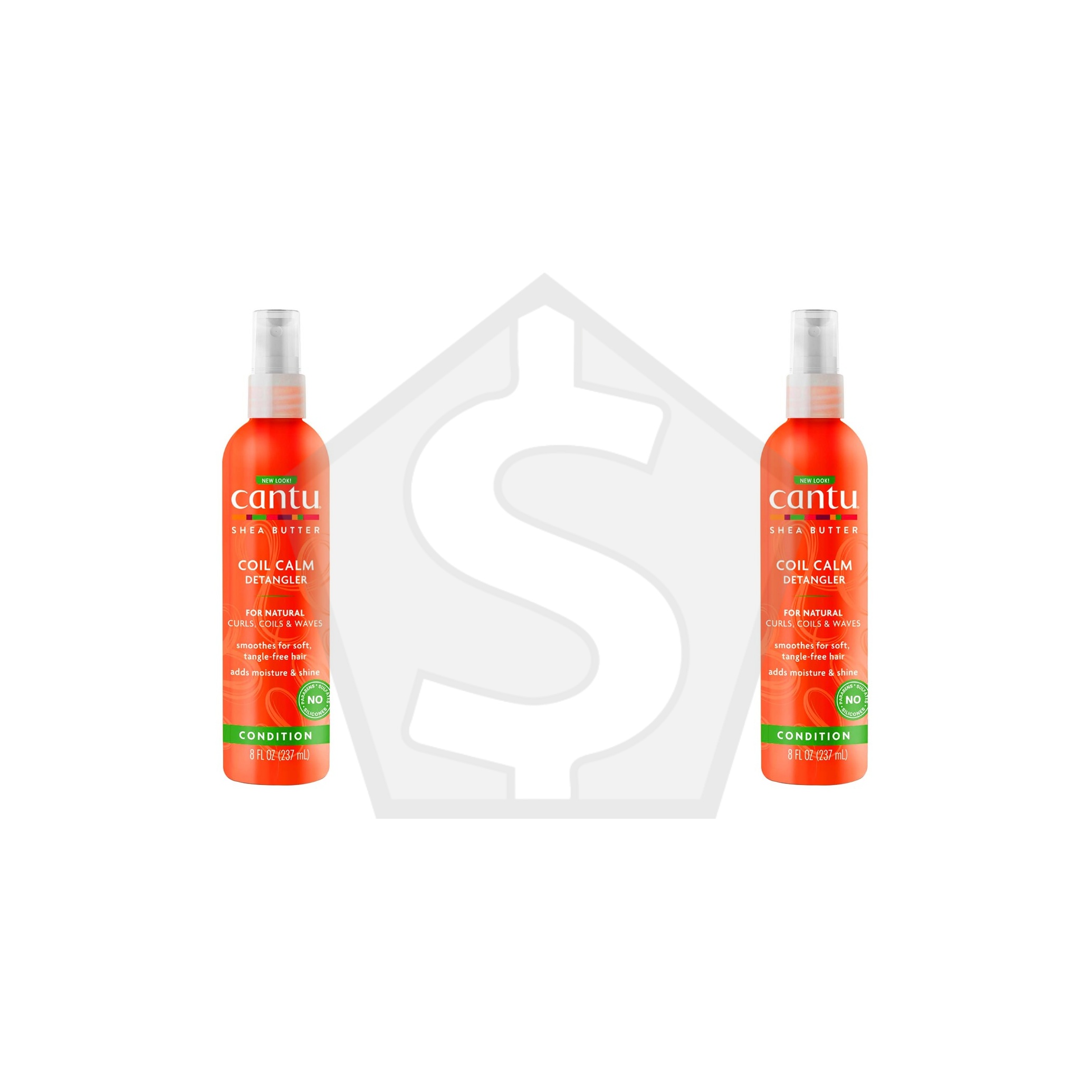 CANTU Shea Butter Coil Calm Detangler (8oz) - Pack of 2