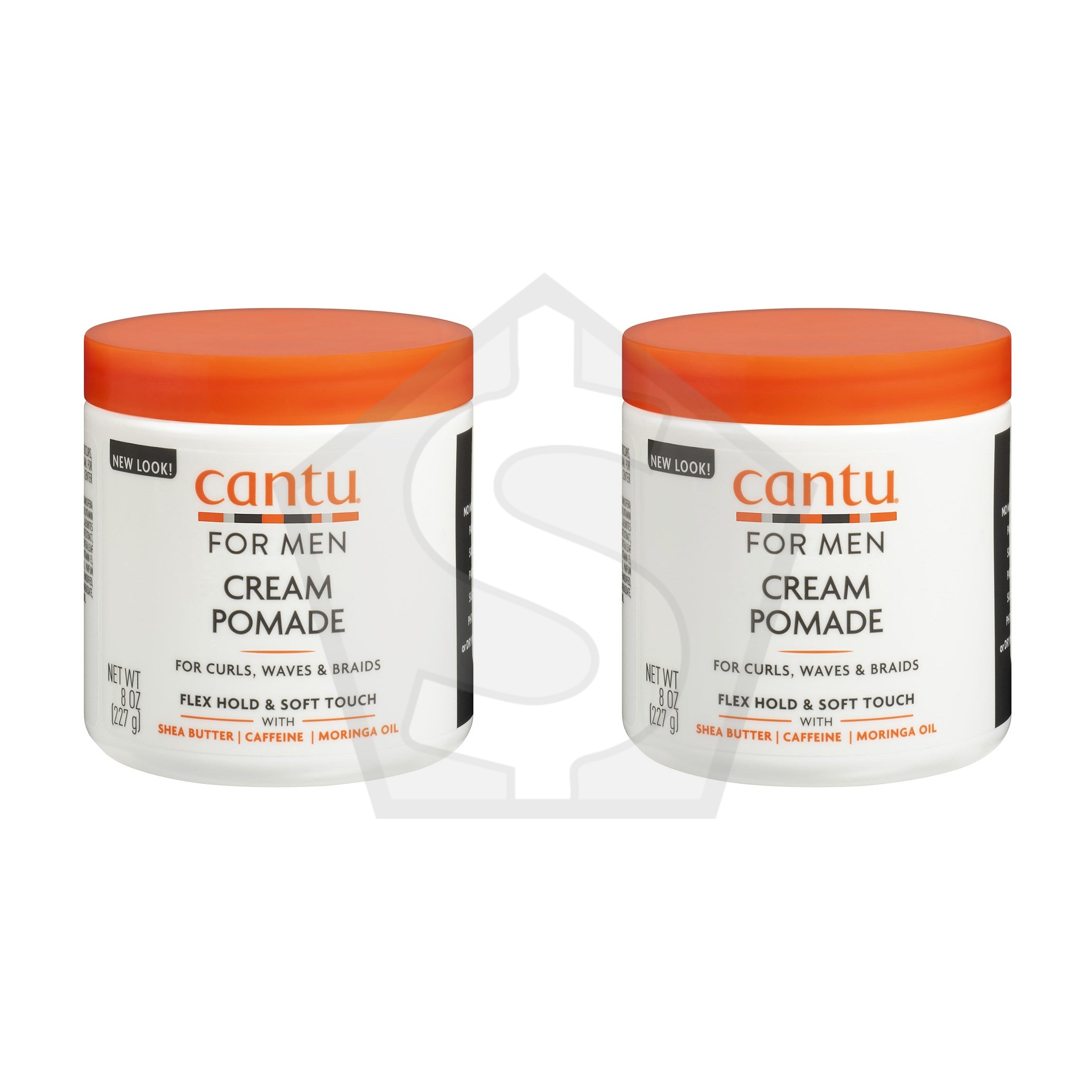 CANTU Mens Styling Pomade (8oz) - Pack of 2