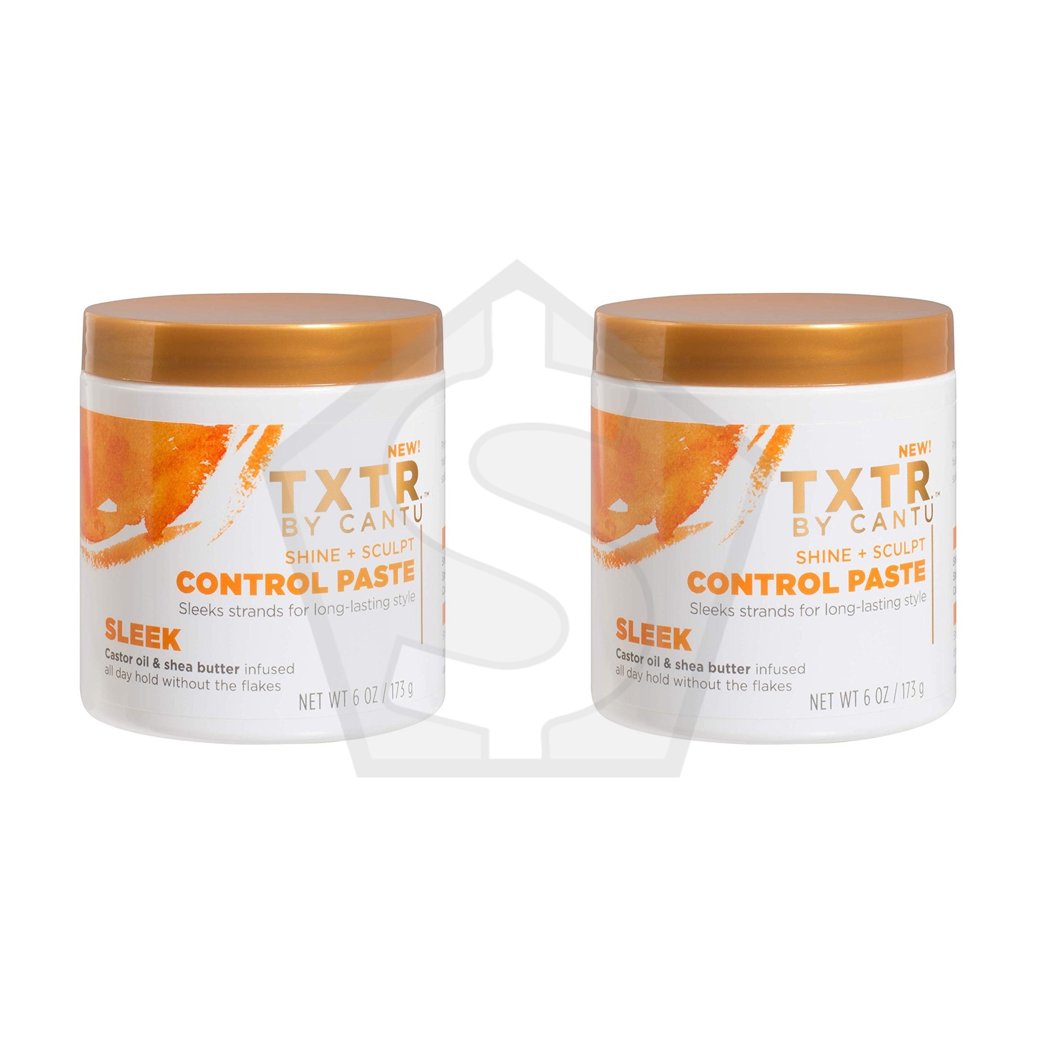 CANTU TXTR. Shine + Sculpt Control Paste (6oz) - Pack of 2