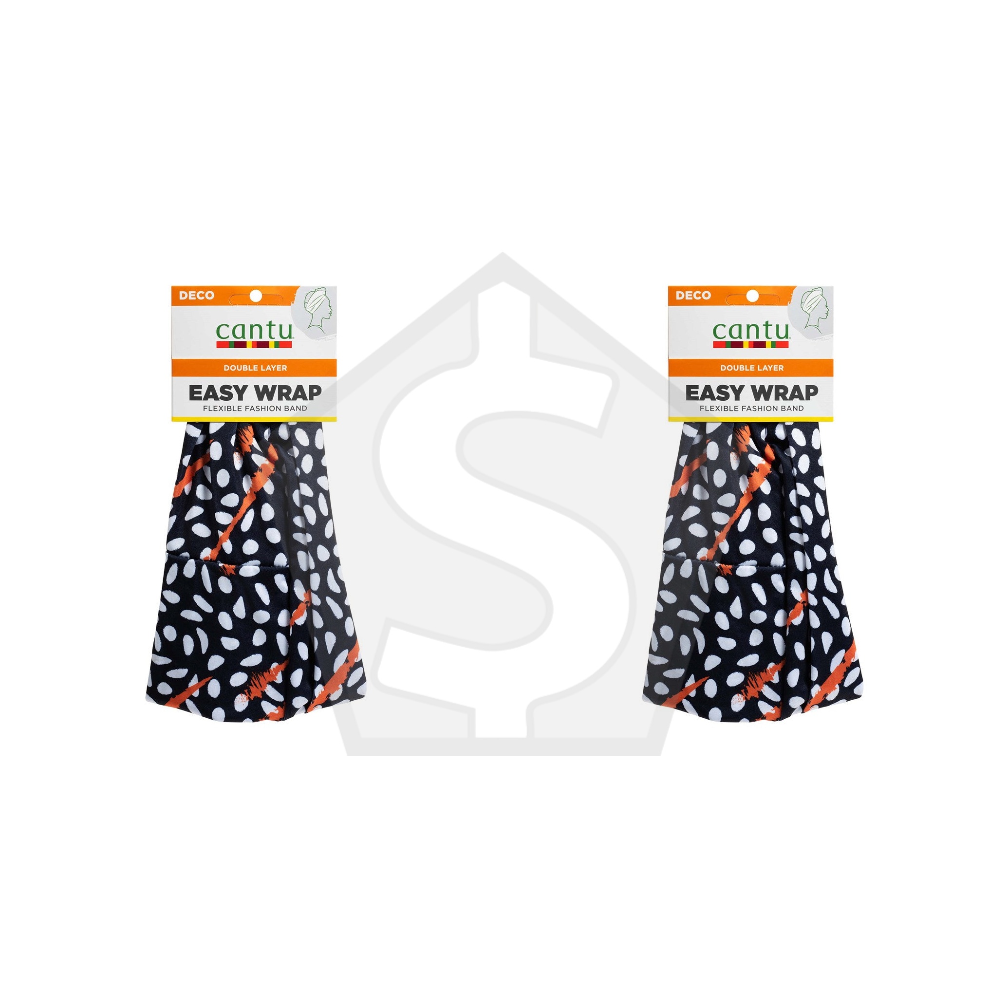 Bundle of 2 - CANTU Deco Double Layer Easy Wrap