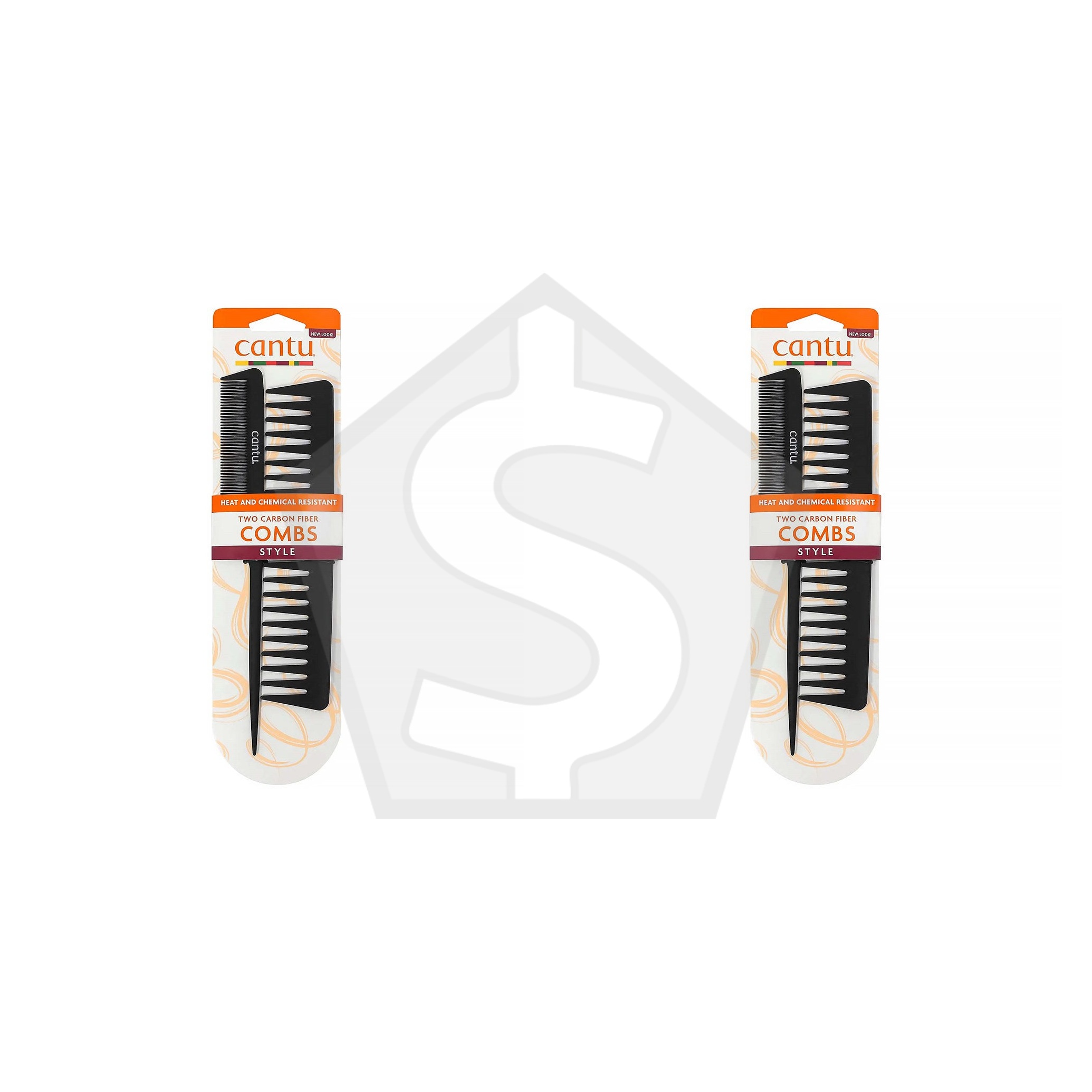 Bundle of 2 - CANTU Carbon Melt Resistant Combs