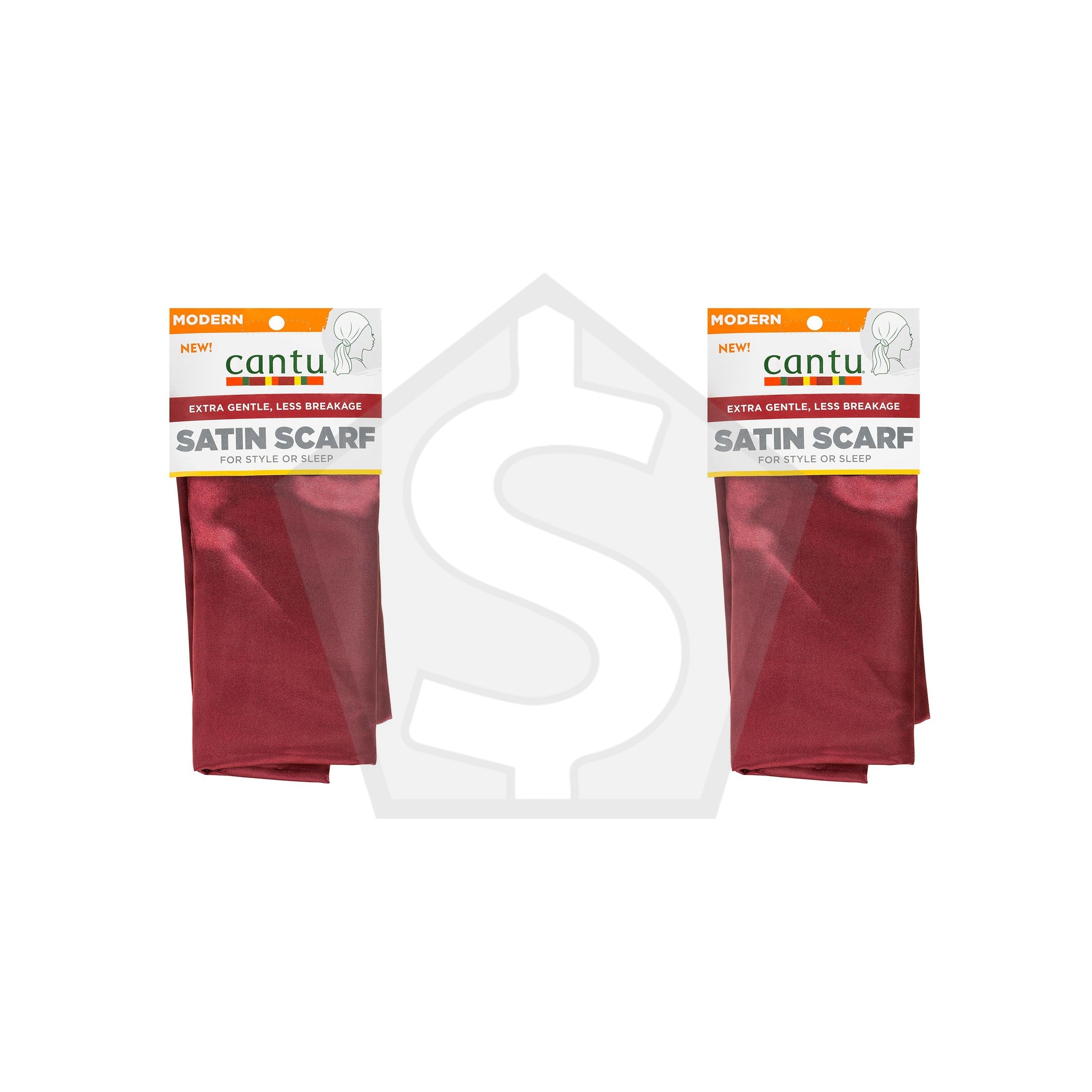 CANTU Satin Scarf Solid design - Pack of 2