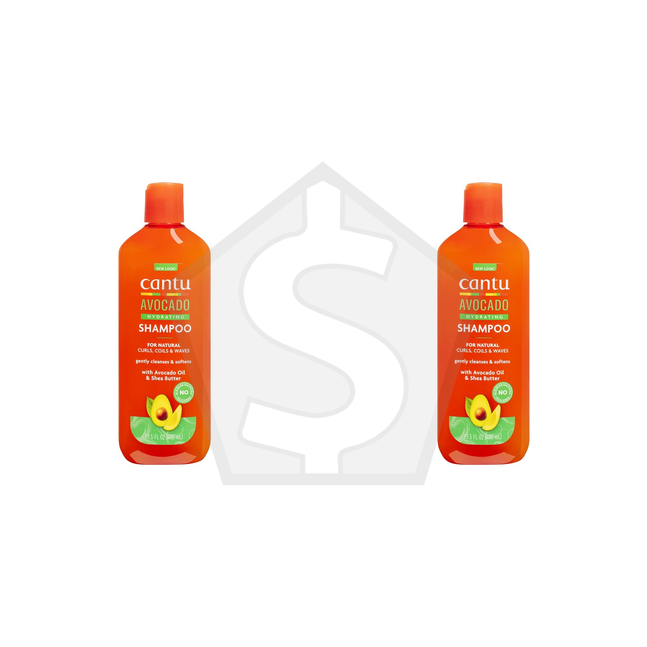 Bundle of 2 - CANTU Avocado Hydrating Shampoo (13.5oz)