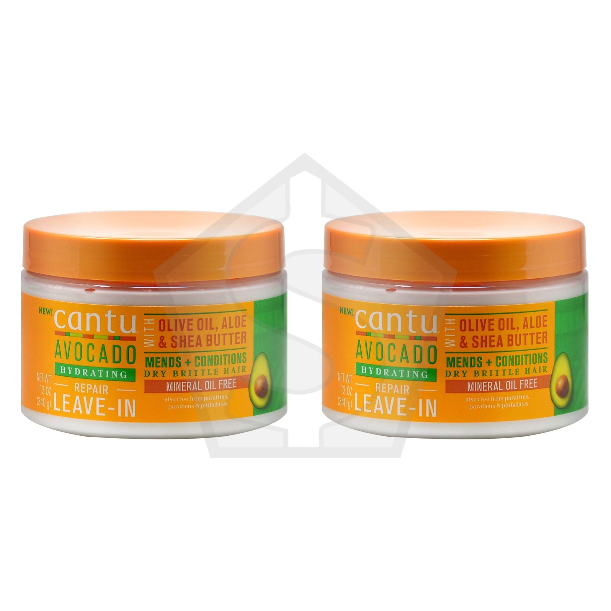 Bundle of 2 - CANTU Avocado Hydrating Repair Leave-In (12oz)