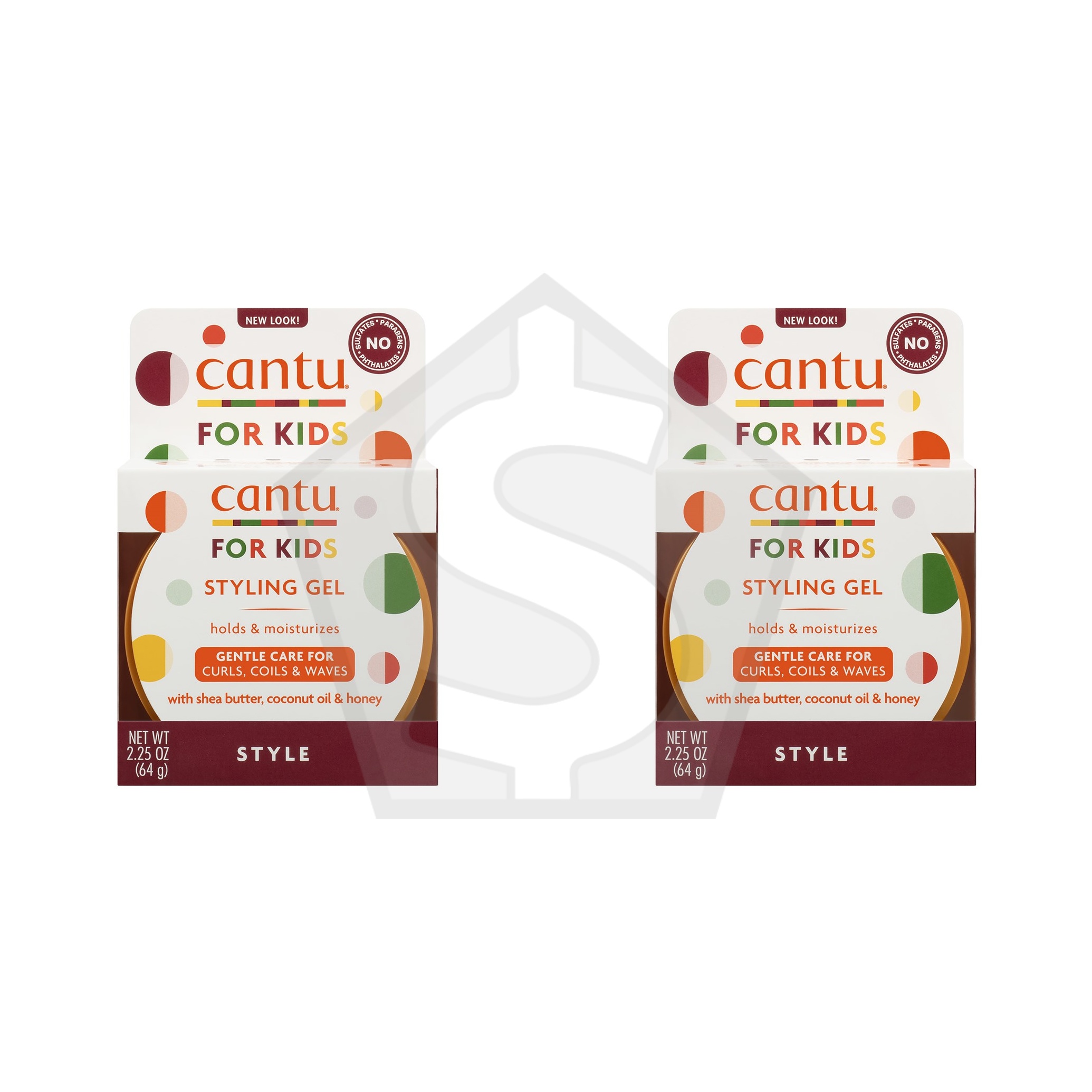 CANTU Kids Styling Gel (2.25oz) - Pack of 2