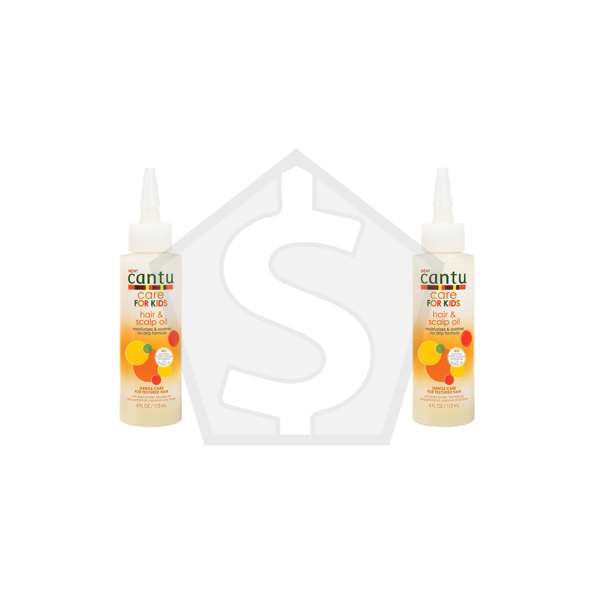 Cantu Kids Hair & Scalp Oil (4oz) - Pack of 2