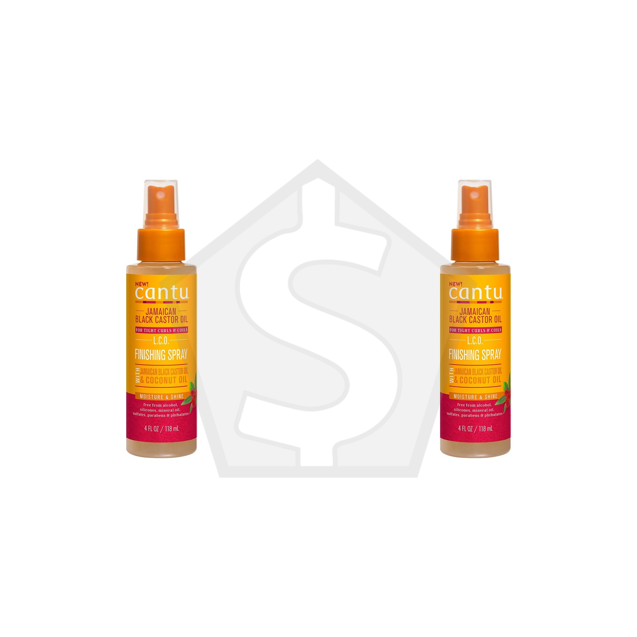 Bundle of 2 - CANTU Jamaican Black Castor Oil Finishing Spray (4oz)