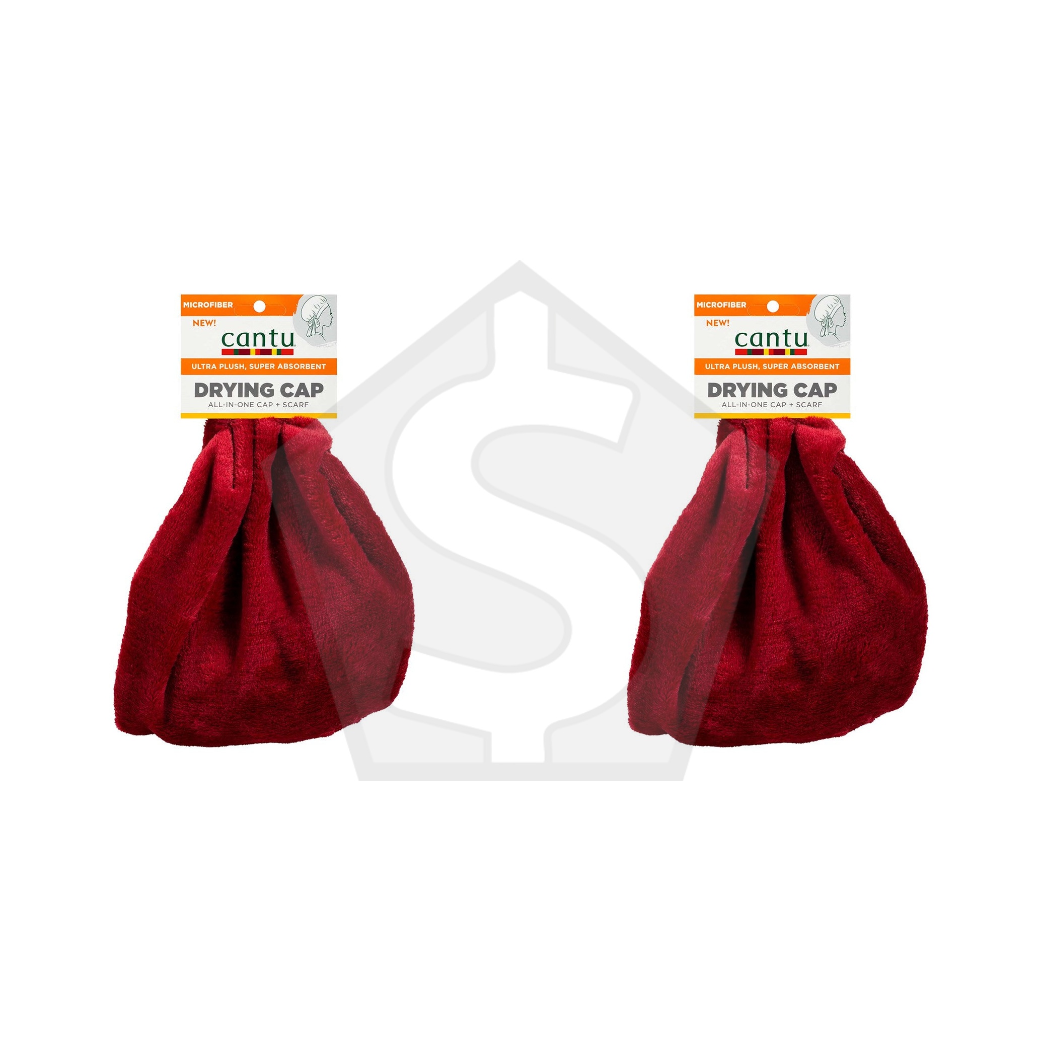 CANTU Microfiber Drying Cap - Pack of 2