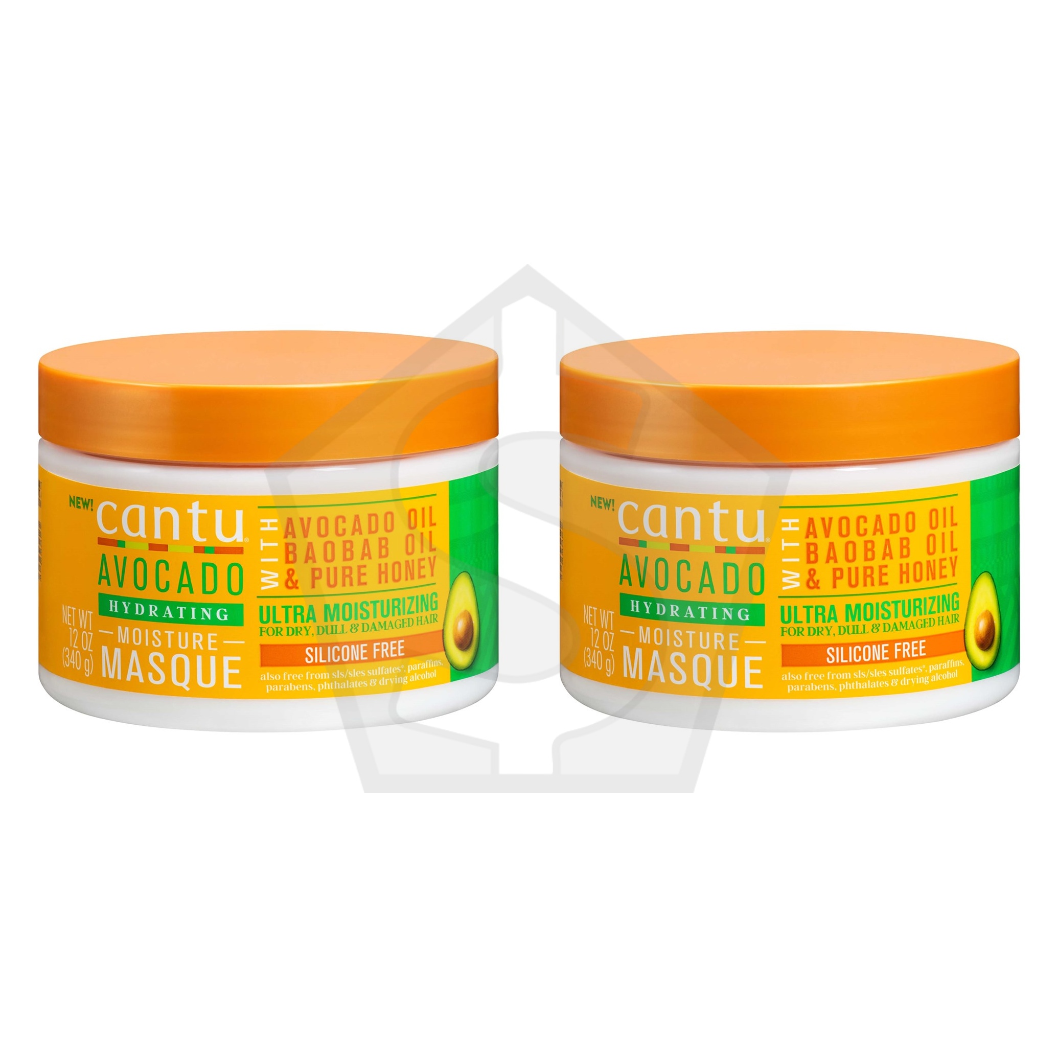 Bundle of 2 - CANTU Avocado Hydrating Moisture Masque (12oz)