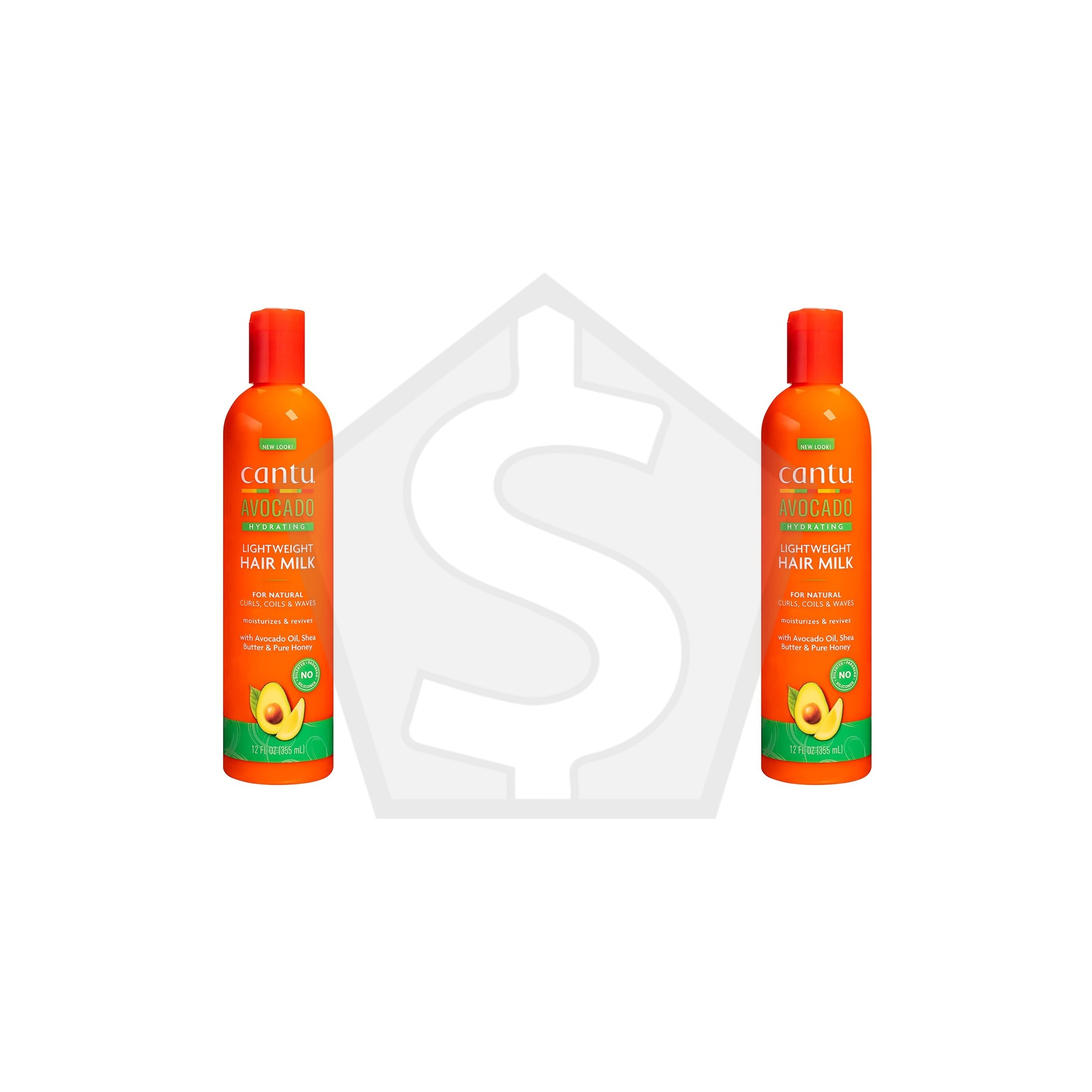 Bundle of 2 - CANTU Avocado Hydrating Lightweight Hair Milk (12oz)