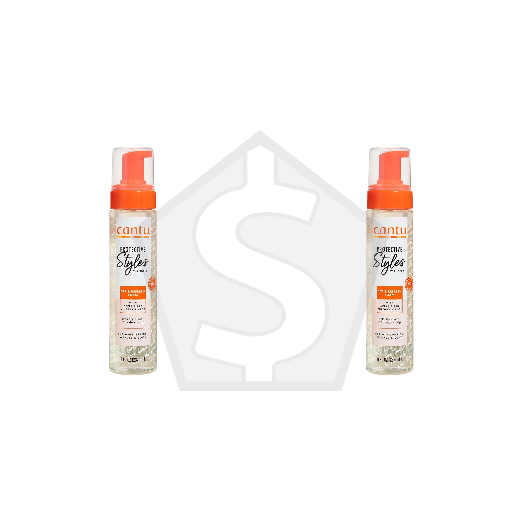 CANTU Protective Styles Set & Refresh Foam (8oz) - Pack of 2