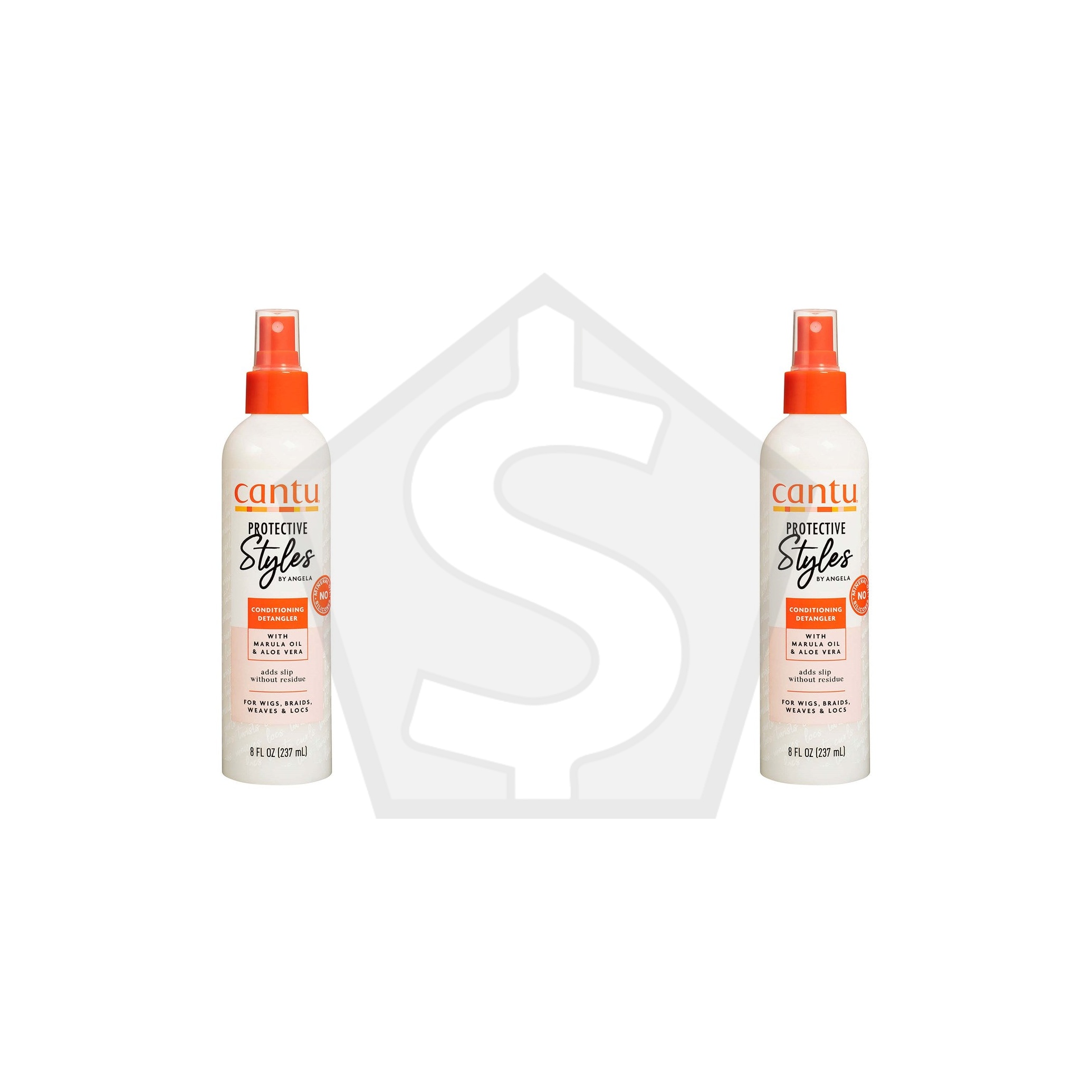 CANTU Protective Styles Conditioning Detangler (8oz) - Pack of 2