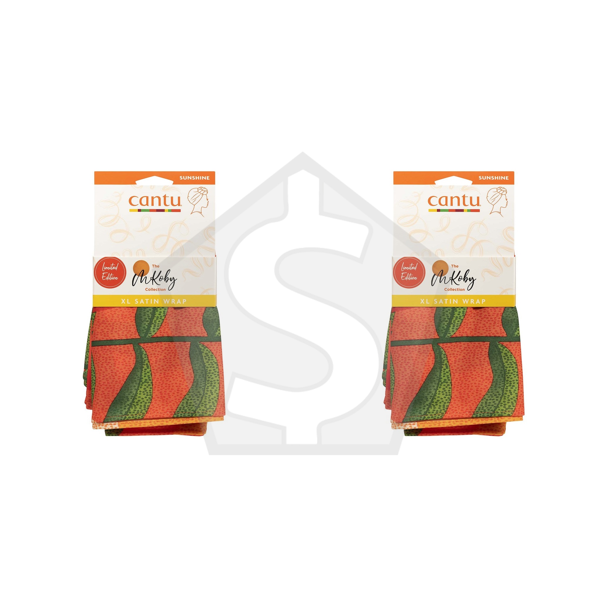 CANTU The M Koby X-Large Satin Wrap - Sunshine - Pack of 2