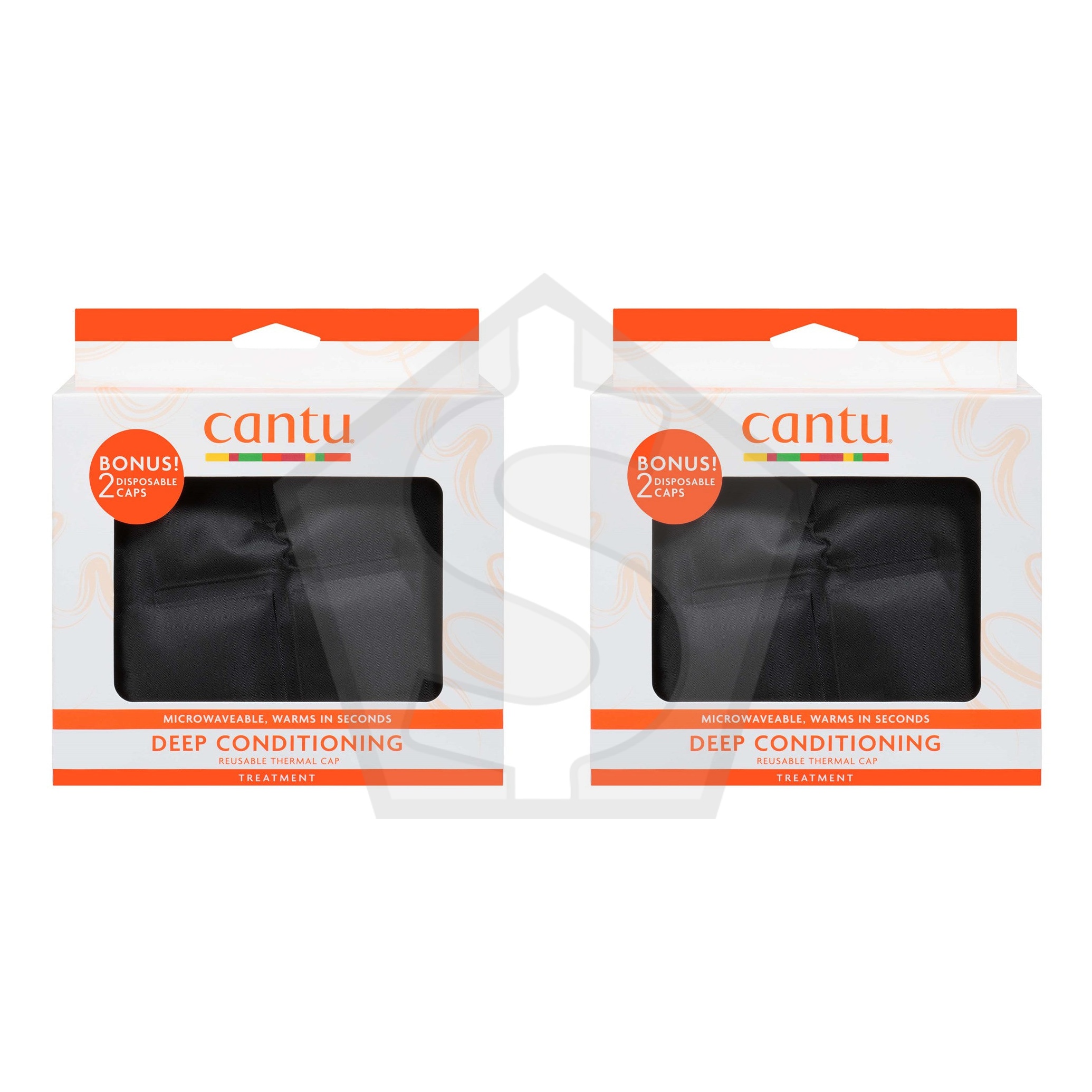Bundle of 2 - CANTU Deep Conditioning Reusable Thermal Cap Treatment