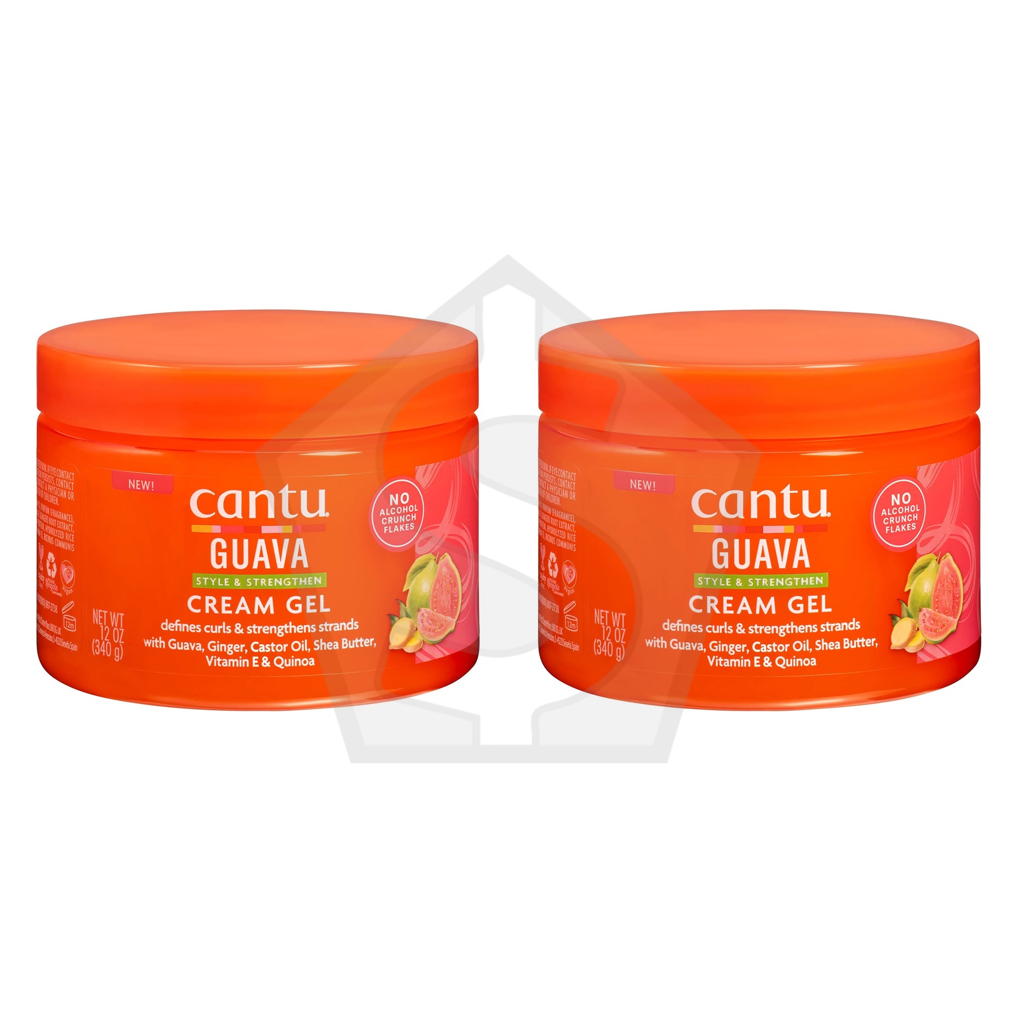 Bundle of 2 - CANTU Guava Style & Strengthen Cream Gel (12oz)