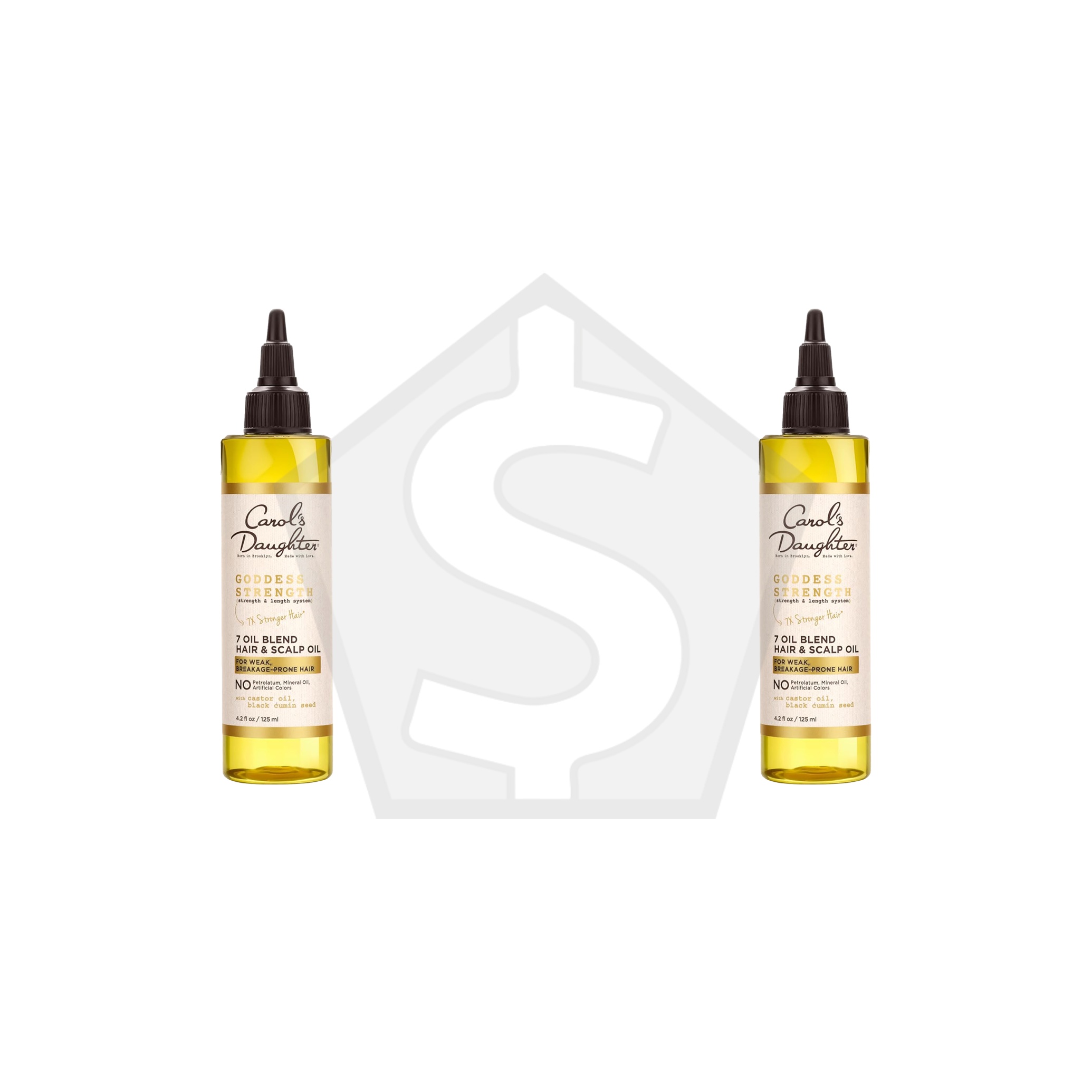 CAROL'S DAUGHTER Goddness Strength Hair Scalp Oil (4.2oz) - Pack of 2