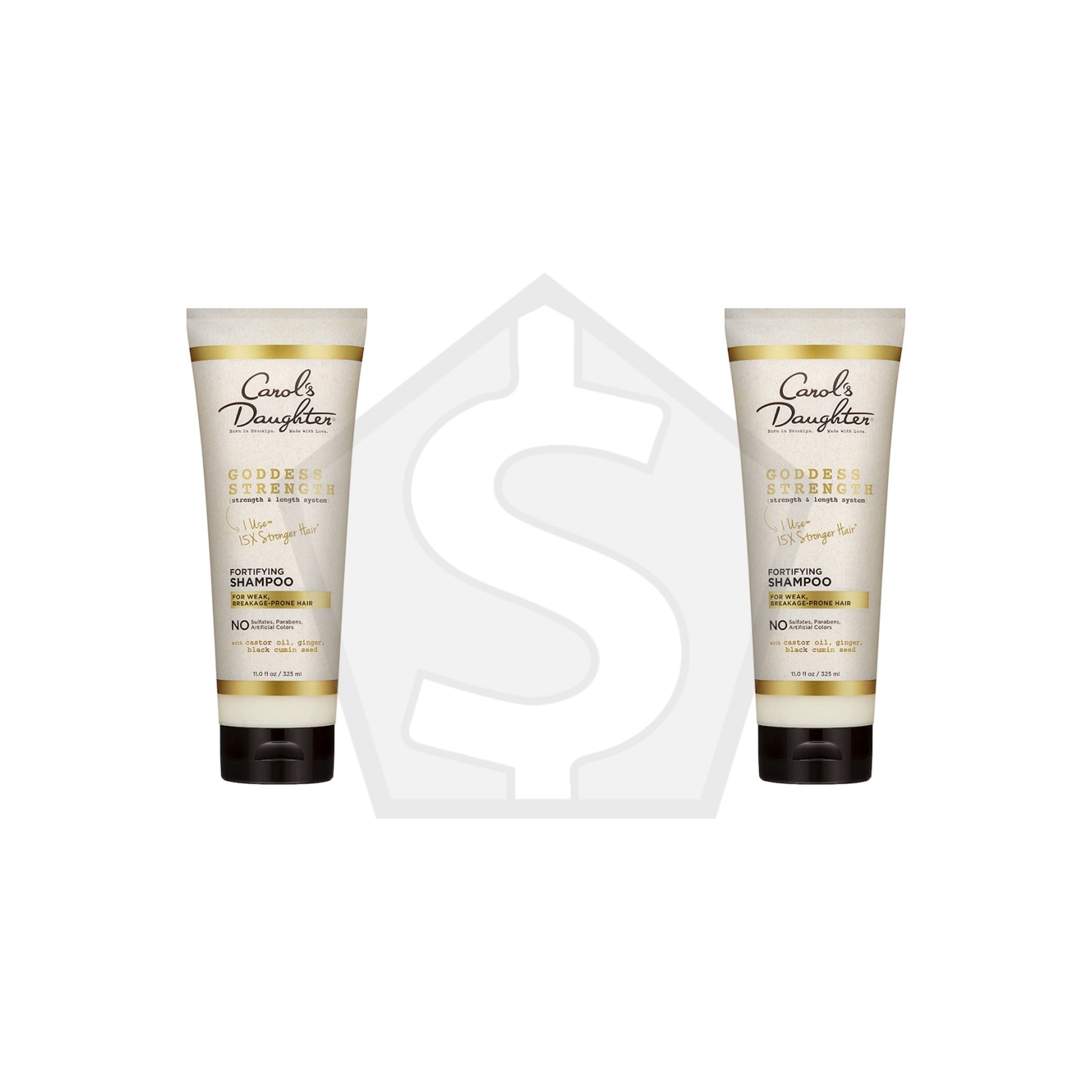 CAROL'S DAUGHTER Goddess Strength Fortifying Shampoo (11oz) - Pack of 2