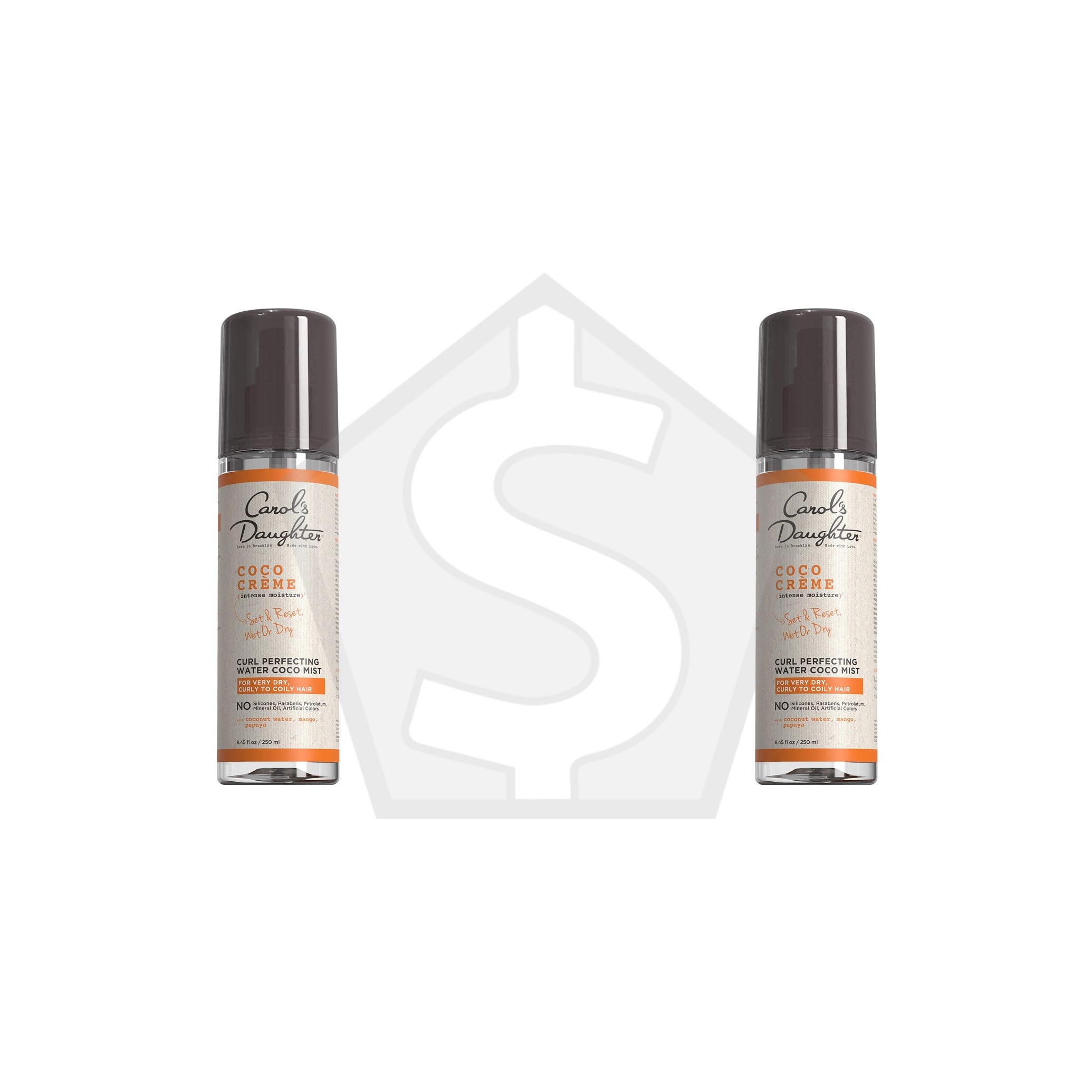 CAROL'S DAUGHTER Coco Creme Curl Perfecting Water Coco Mist (8.45oz) - Pack of 2
