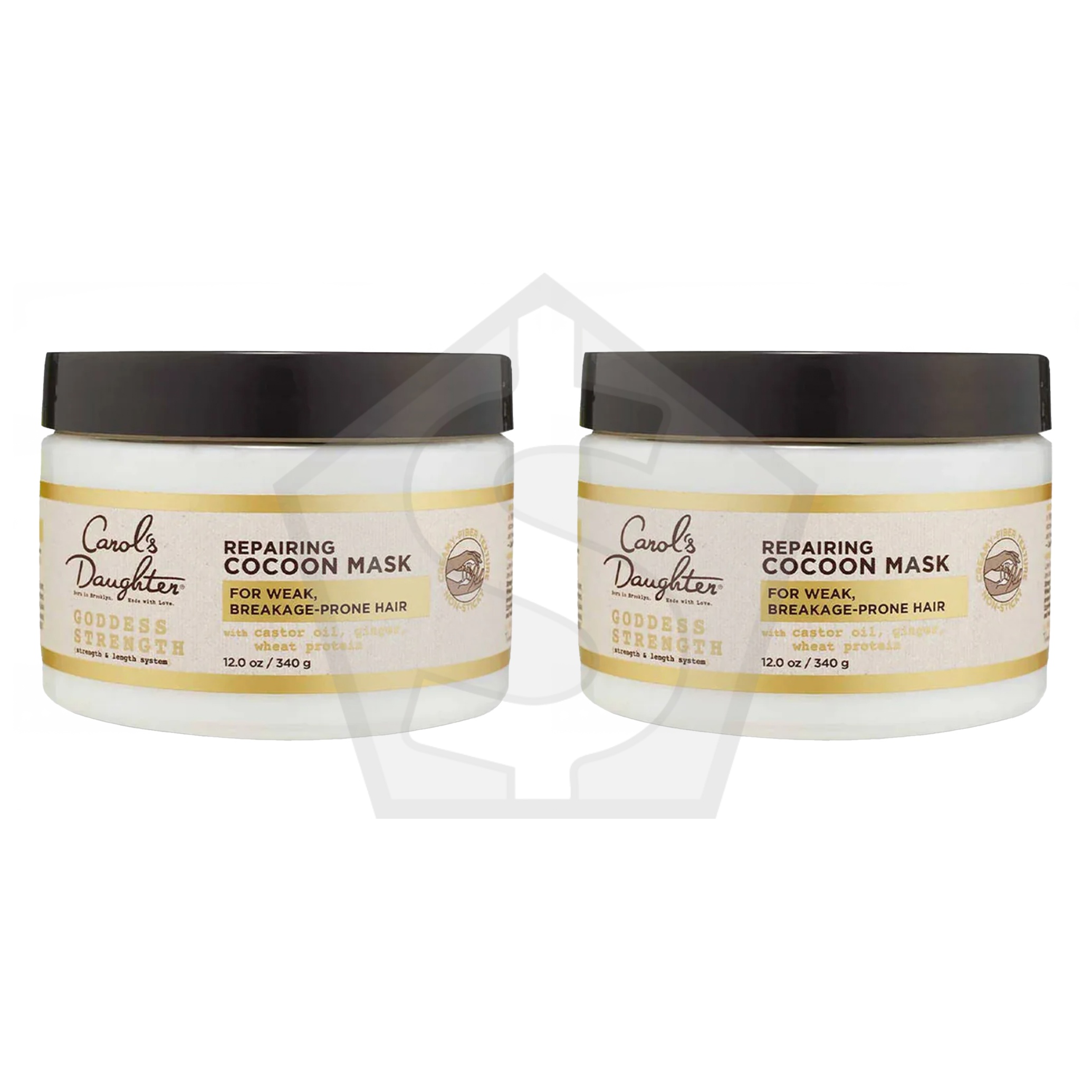 CAROL'S DAUGHTER Goddness Strength Repairing Cocoon Mask (12oz) - Pack of 2
