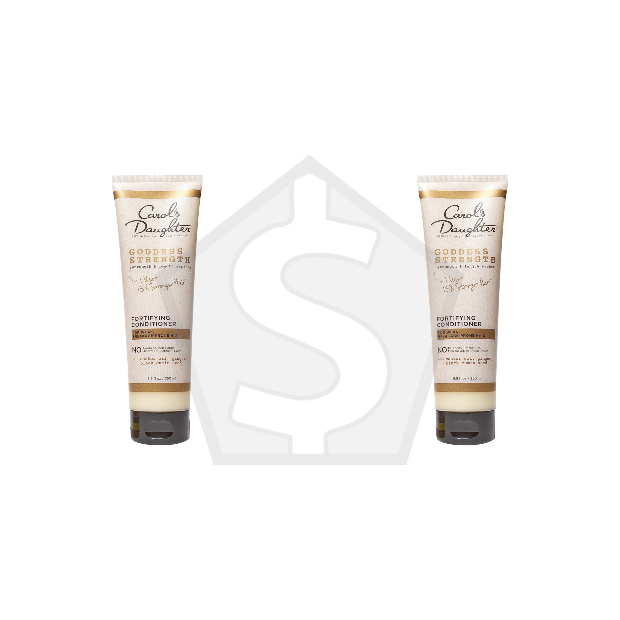 CAROL'S DAUGHTER Goddness Strength Fortifying Conditioner (8.5oz) - Pack of 2