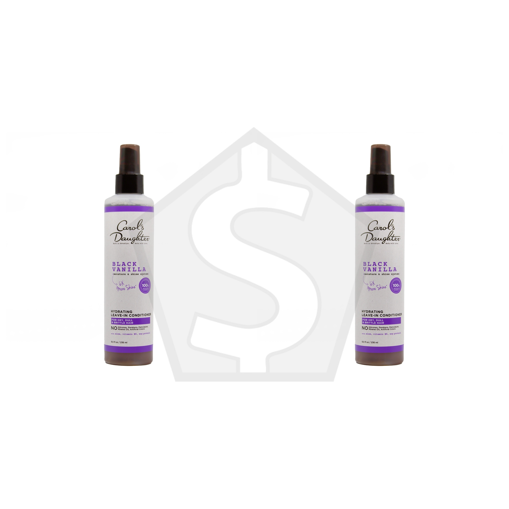 Bundle of 2 - CAROL'S DAUGHTER Black Vanilla Hydrating Leave In Conditioner (8oz)
