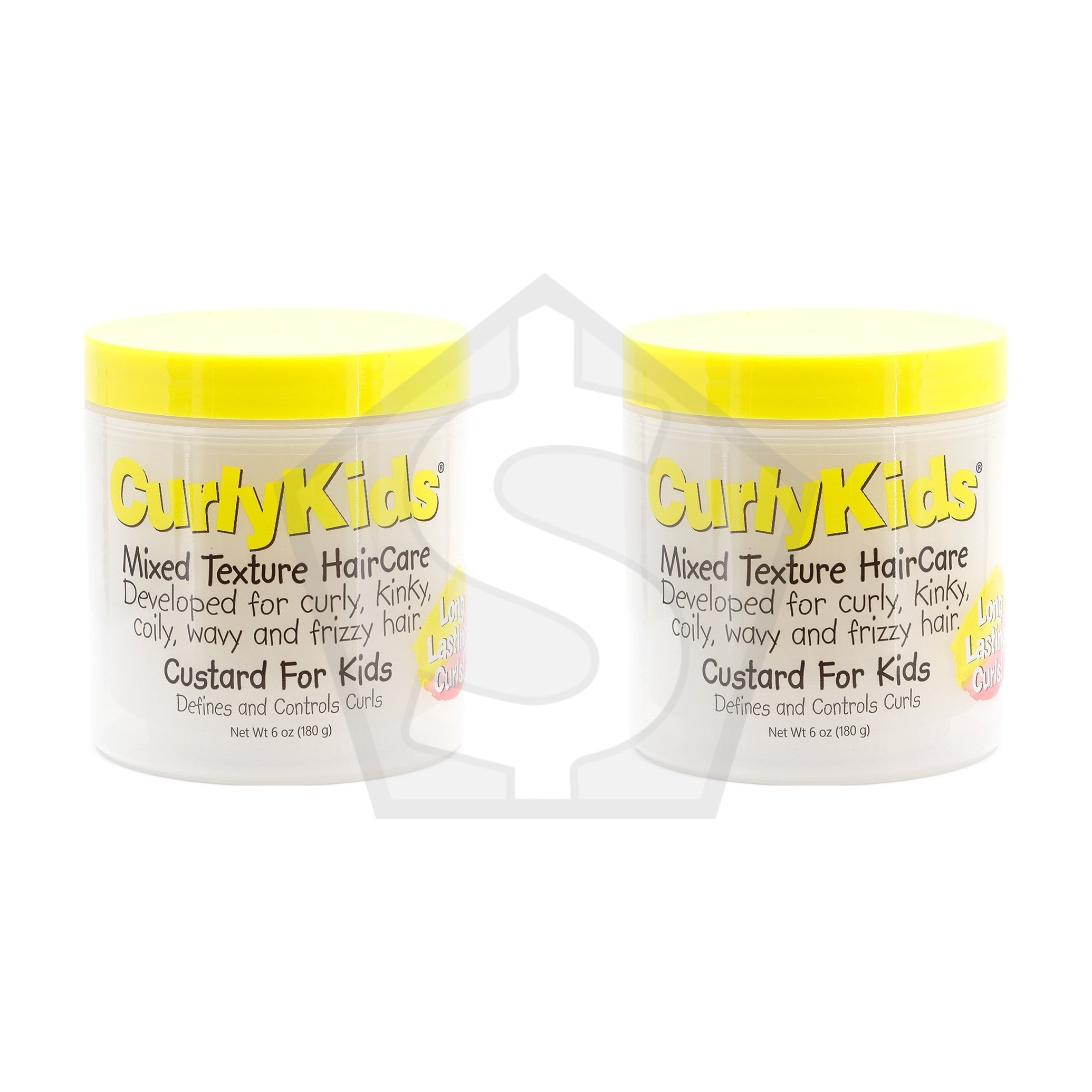 CURLY KIDS Custard (6oz) - Pack of 2
