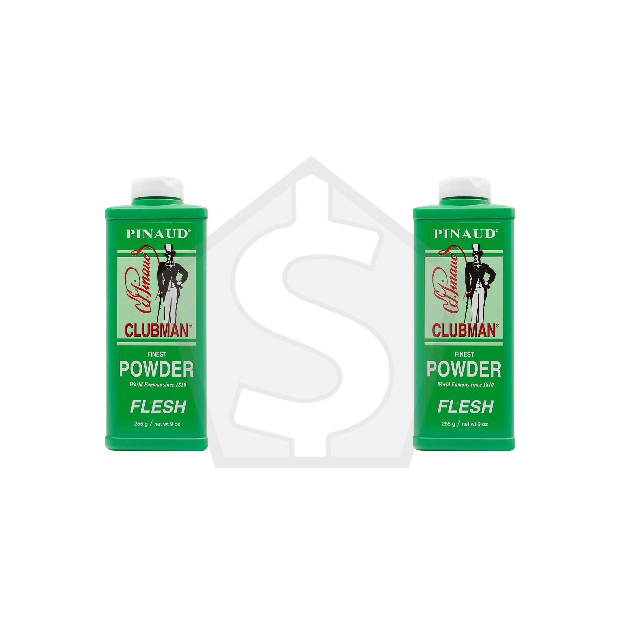 CLUBMAN Pinaud Finest Powder Neutral (9oz) - Pack of 2