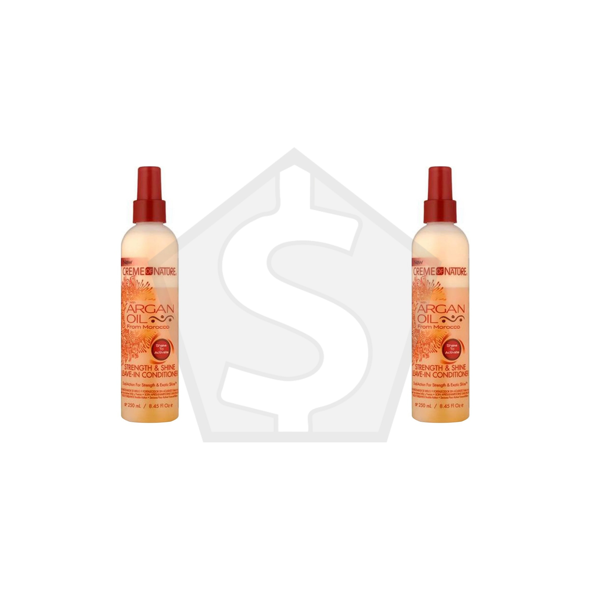 CREME OF NATURE Argan Oil Leave In Conditioner (8.5oz) - Pack of 2