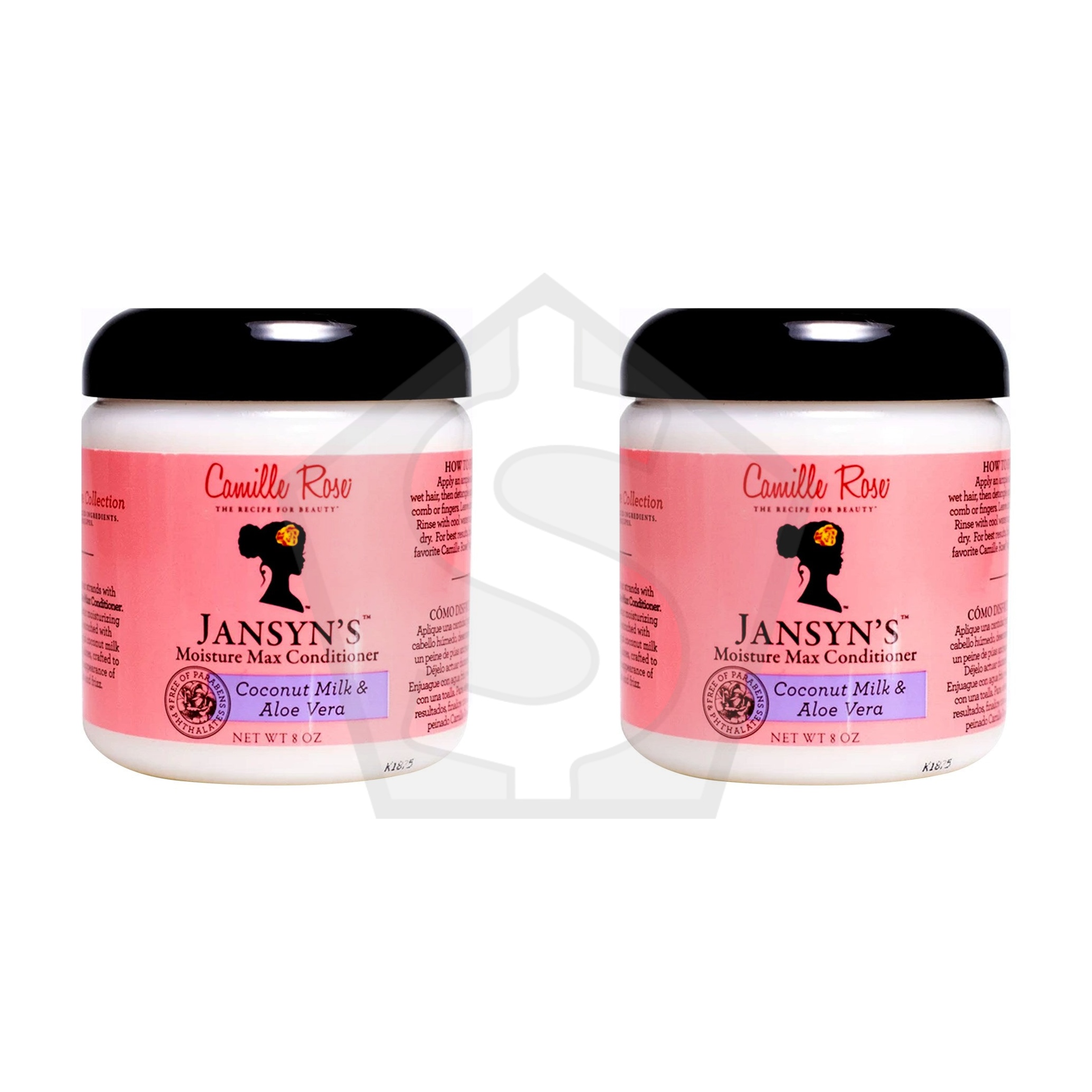 CAMILLE ROSE Jansyn's Moisture MAX Conditioner (8oz) - Pack of 2