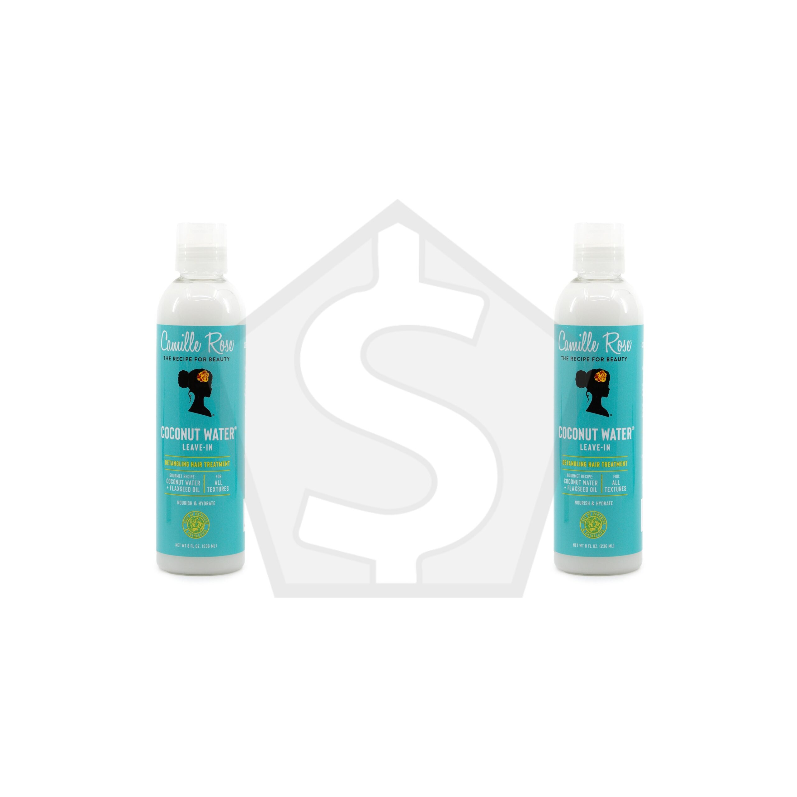 CAMILLE ROSE Coconut Water Leave-In Conditioner (8oz) - Pack of 2