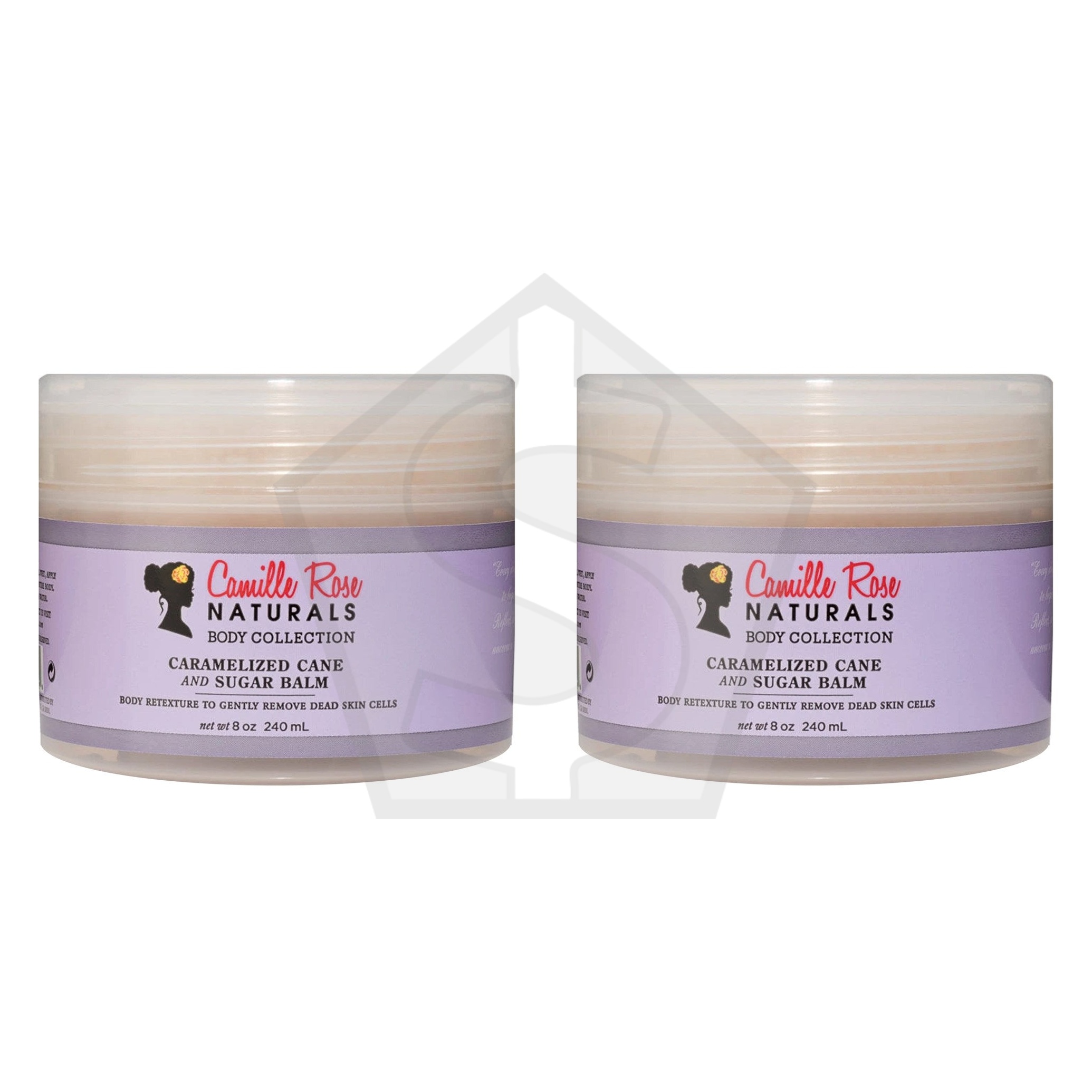CAMILLE ROSE Caramelized Cane and Sugar Balm (8oz) - Pack of 2