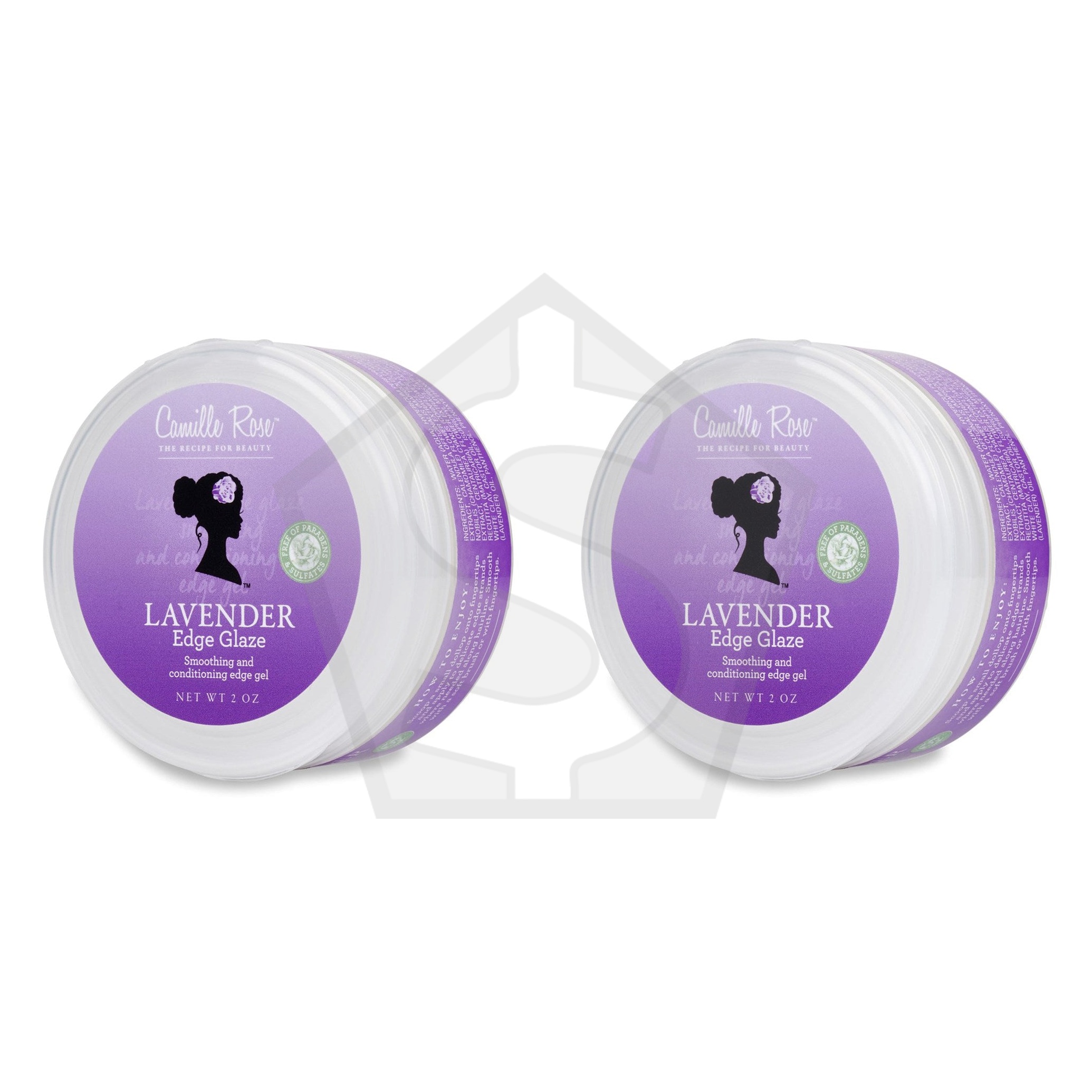 CAMILLE ROSE Lavender Edge Glaze (2oz) - Pack of 2