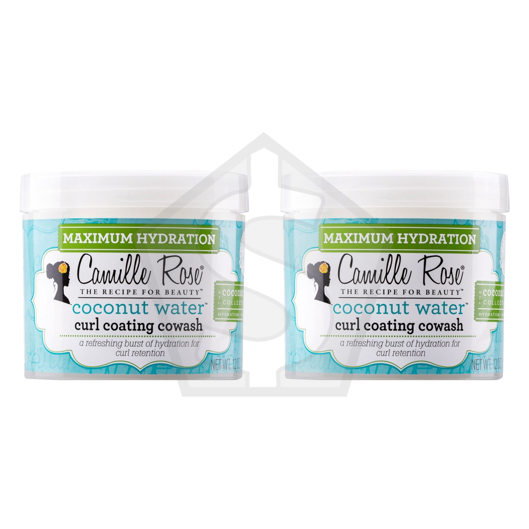 CAMILLE ROSE Coconut Water Curl Coating Cowash (12oz) - Pack of 2