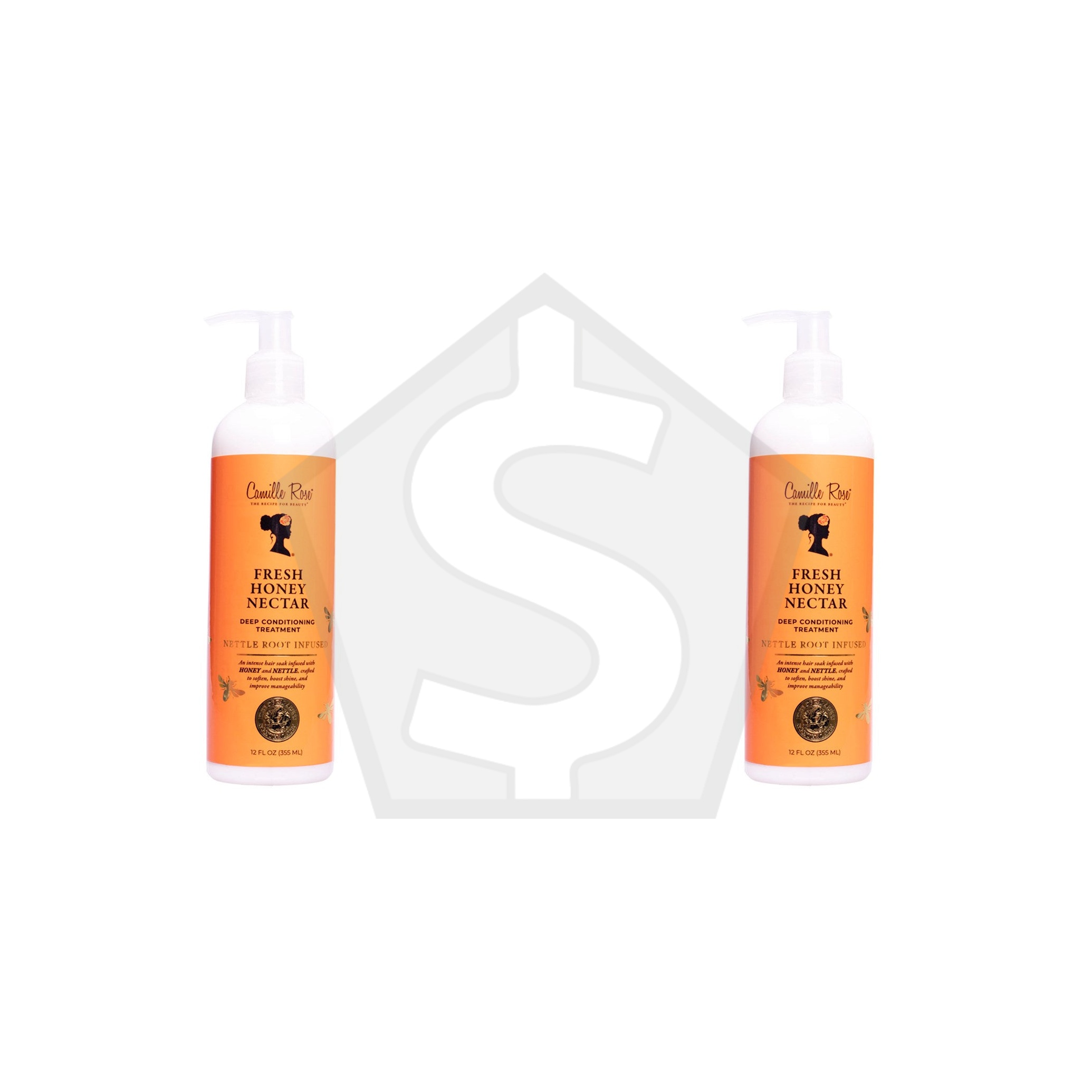 CAMILLE ROSE Fresh Honey Nectar Deep Conditioning Treatment (12oz) - Pack of 2