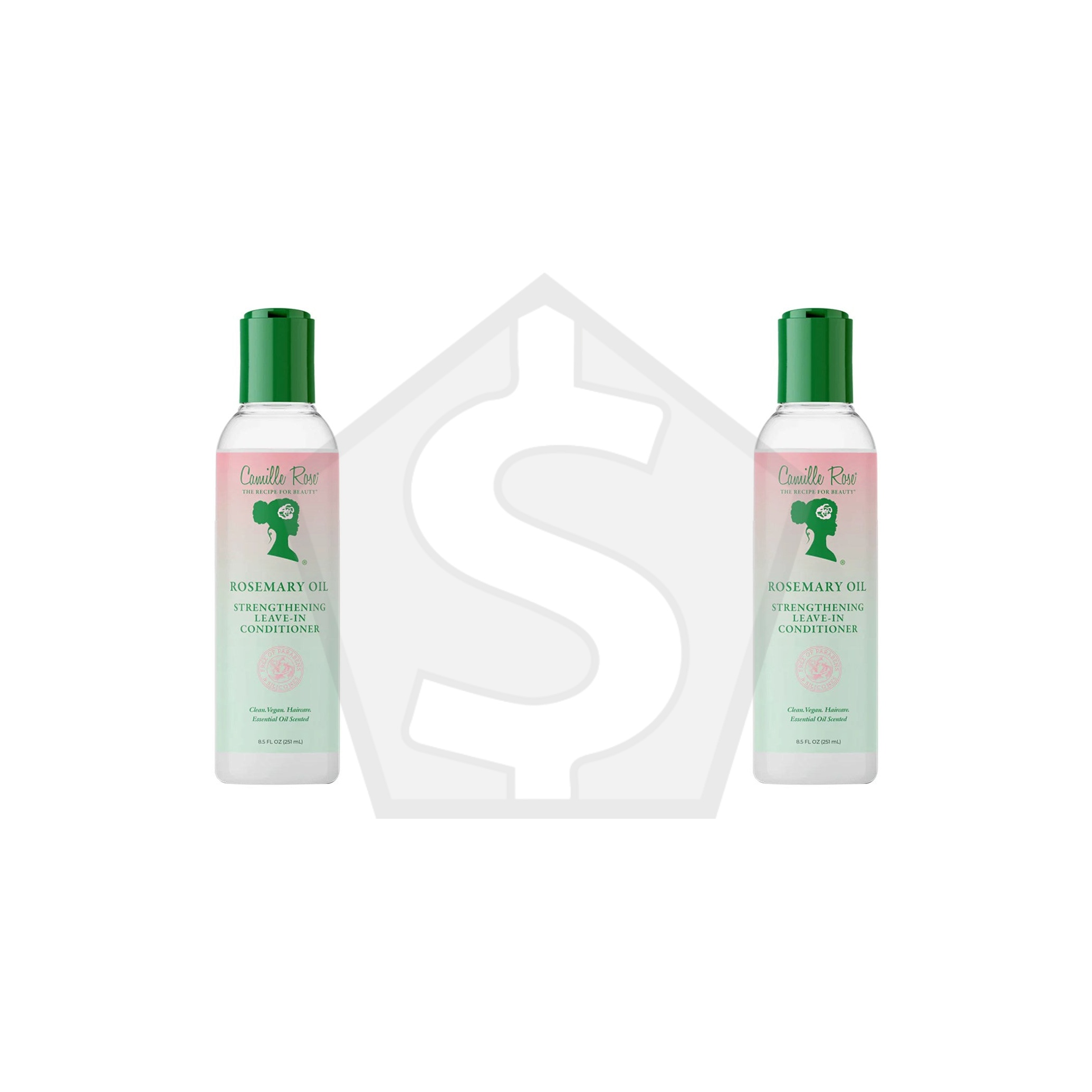 CAMILLE ROSE Rosemary Oil Strengthening Leave In Conditioner (8oz) - Pack of 2