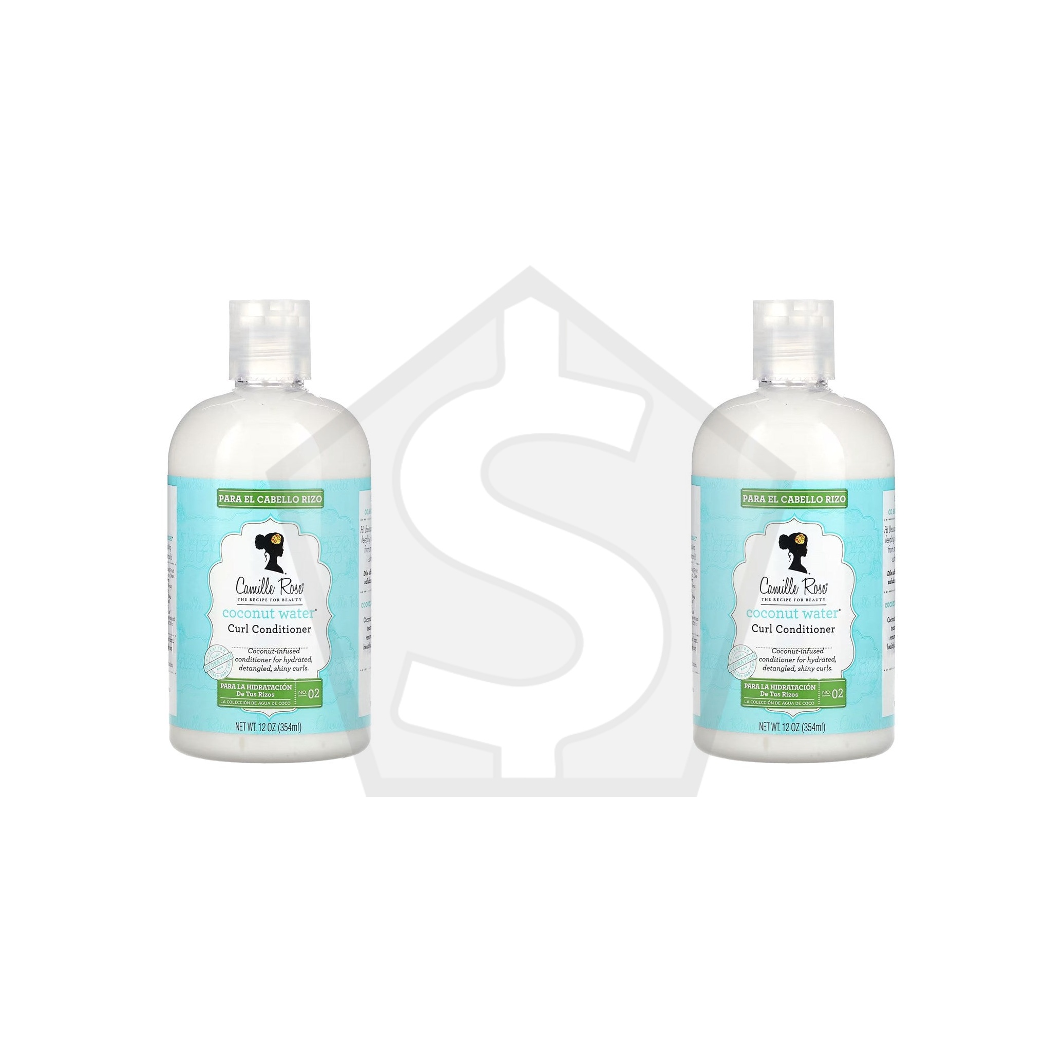 CAMILLE ROSE Coconut Water Conditioner (12oz) - Pack of 2