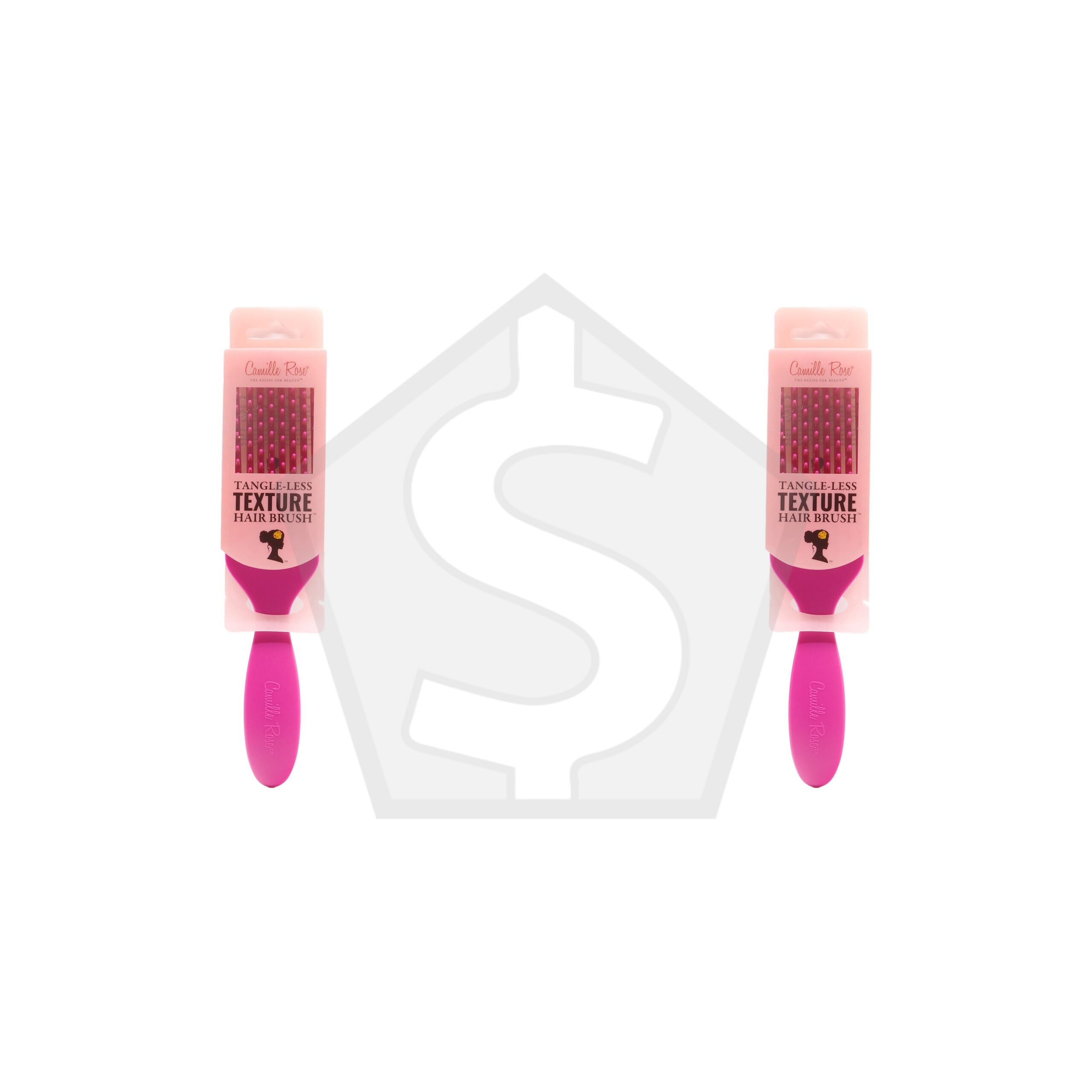 CAMILLE ROSE Tangle-less Texture Hair Brush - Pack of 2
