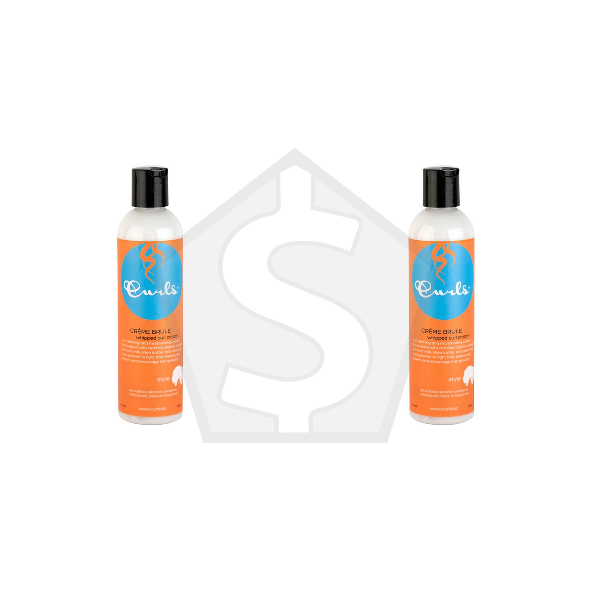 Bundle of 2 - CURLS Curls Cream Brule Whipped Curls Cream (8oz)