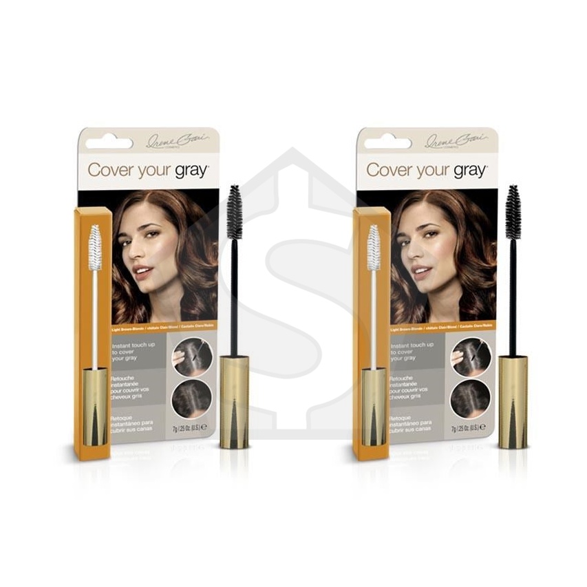 Bundle of 2 - COVER YOUR GRAY Brush-in Wand - Light Brown/Blonde