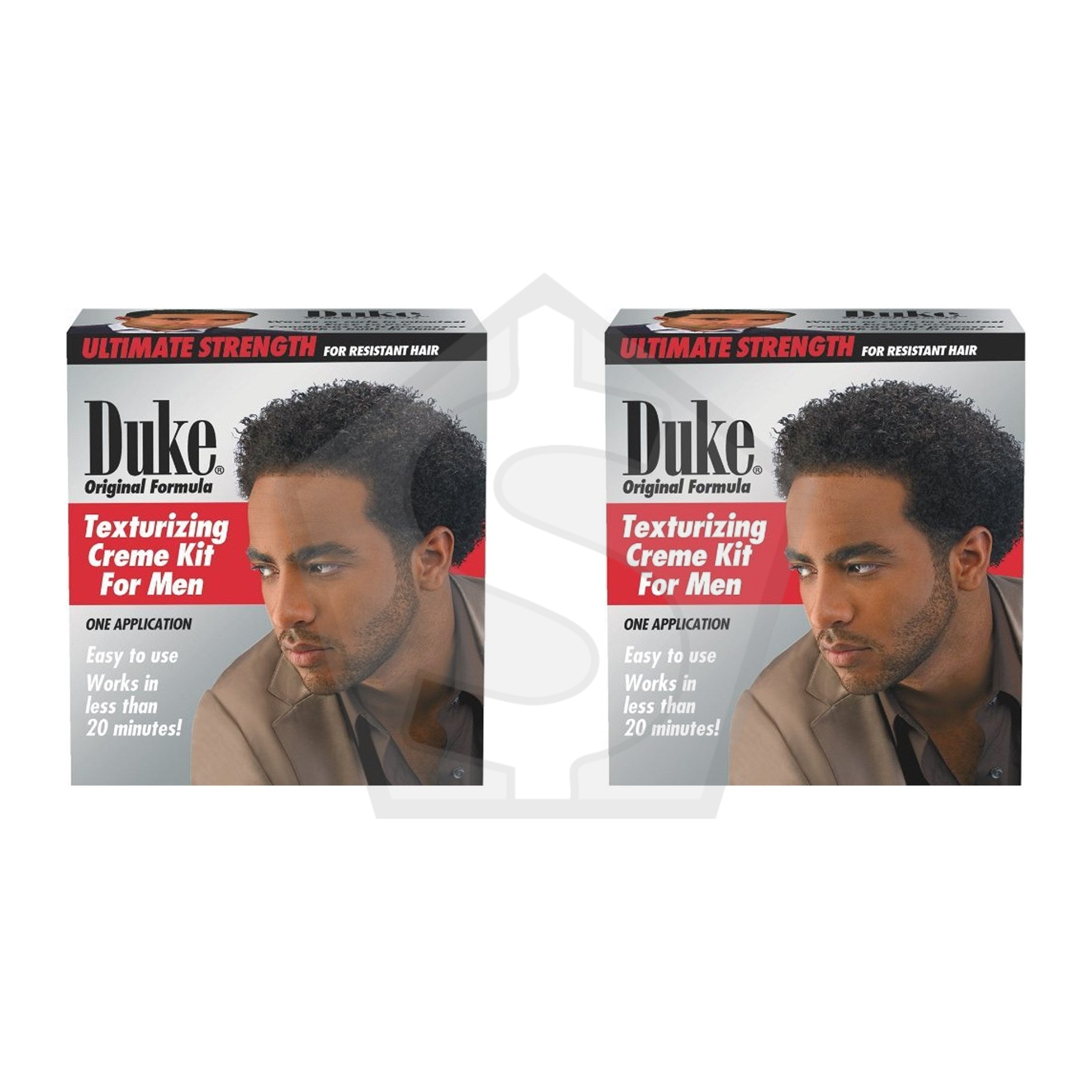 Bundle of 2 - DUKE Texturizing Creme Kit For Men [1 Application] - Ultimate
