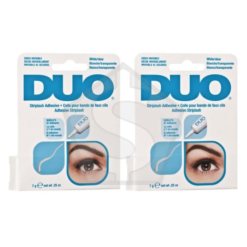 DUO Strip Lash Adhesive [Clear] (0.25oz) - Pack of 2