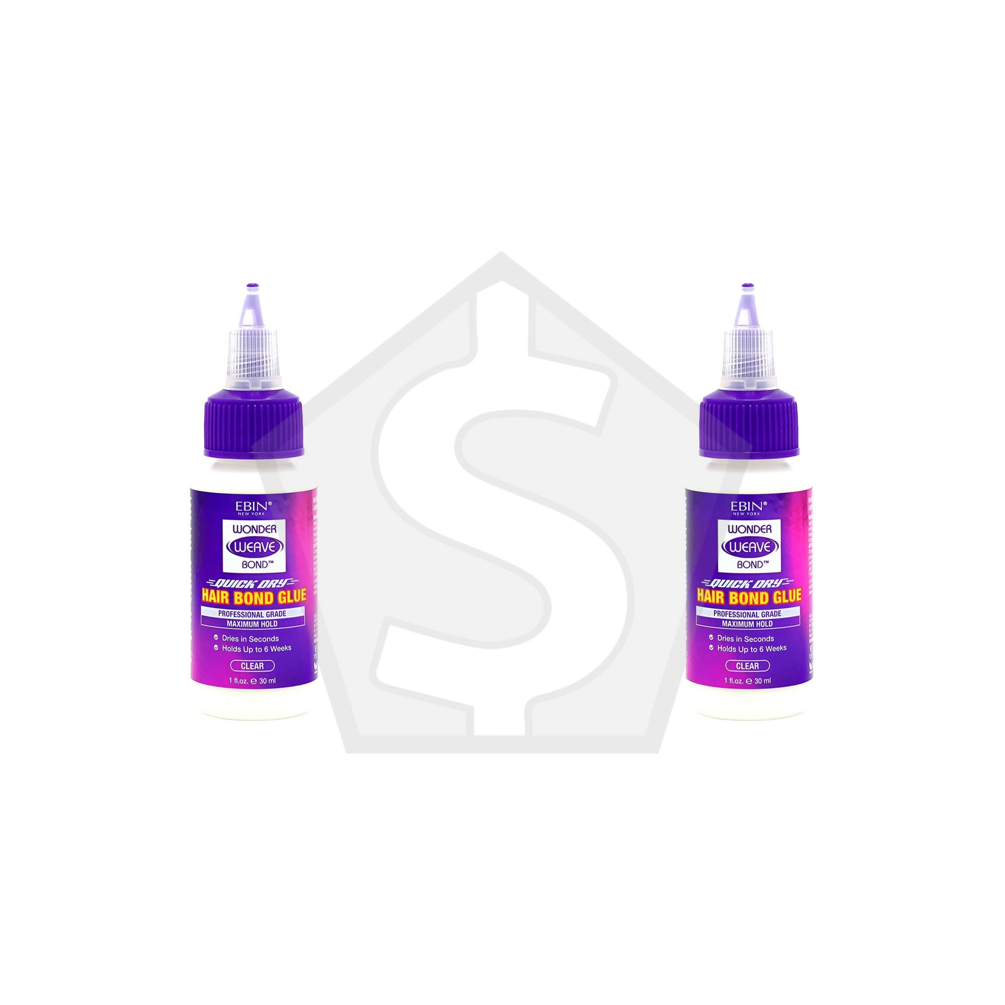 EBIN Wonder Weave Bond Hair Bond Glue [Clear] - Pack of 2