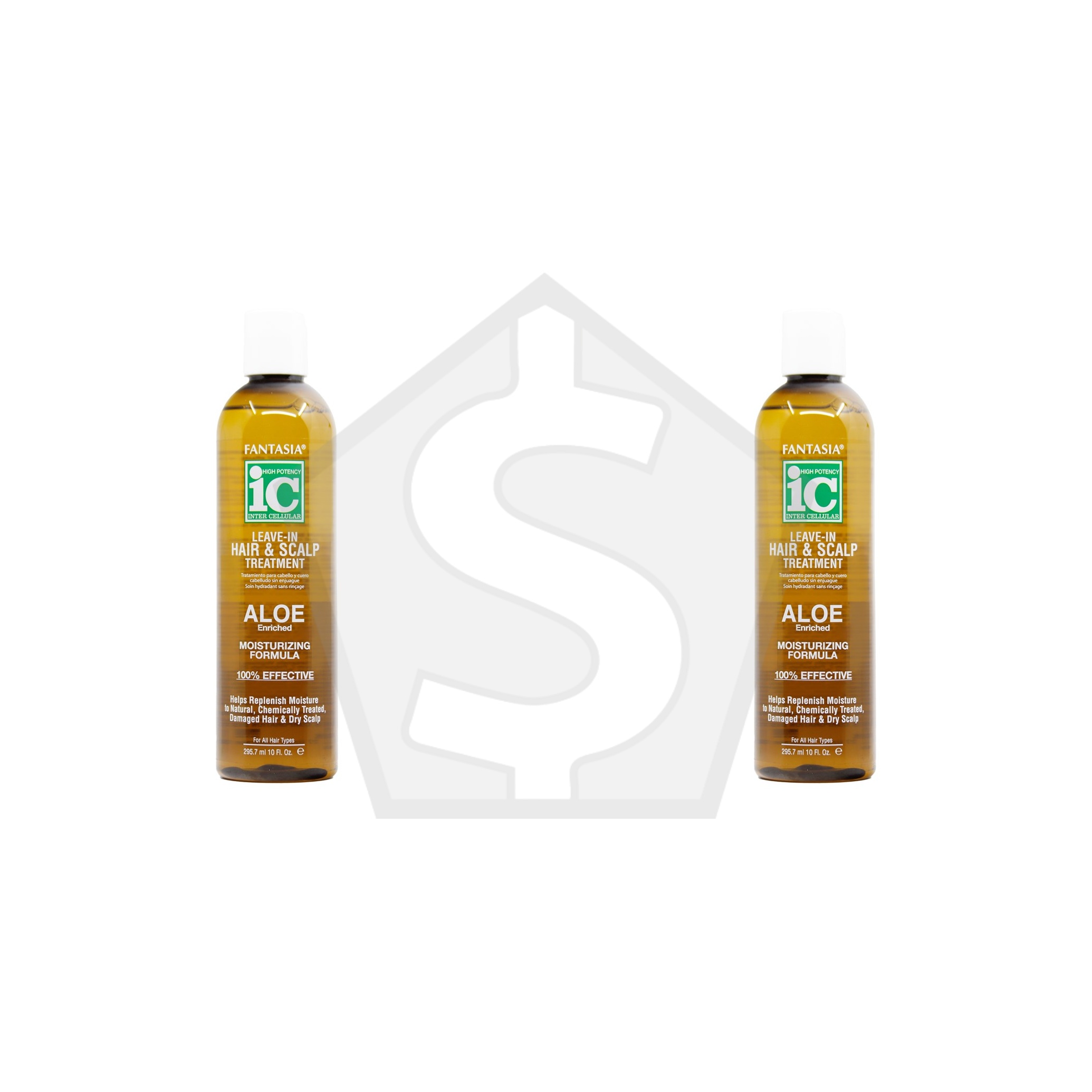 Bundle of 2 - FANTASIA IC Aloe Leave-In Moisturizer Treatment