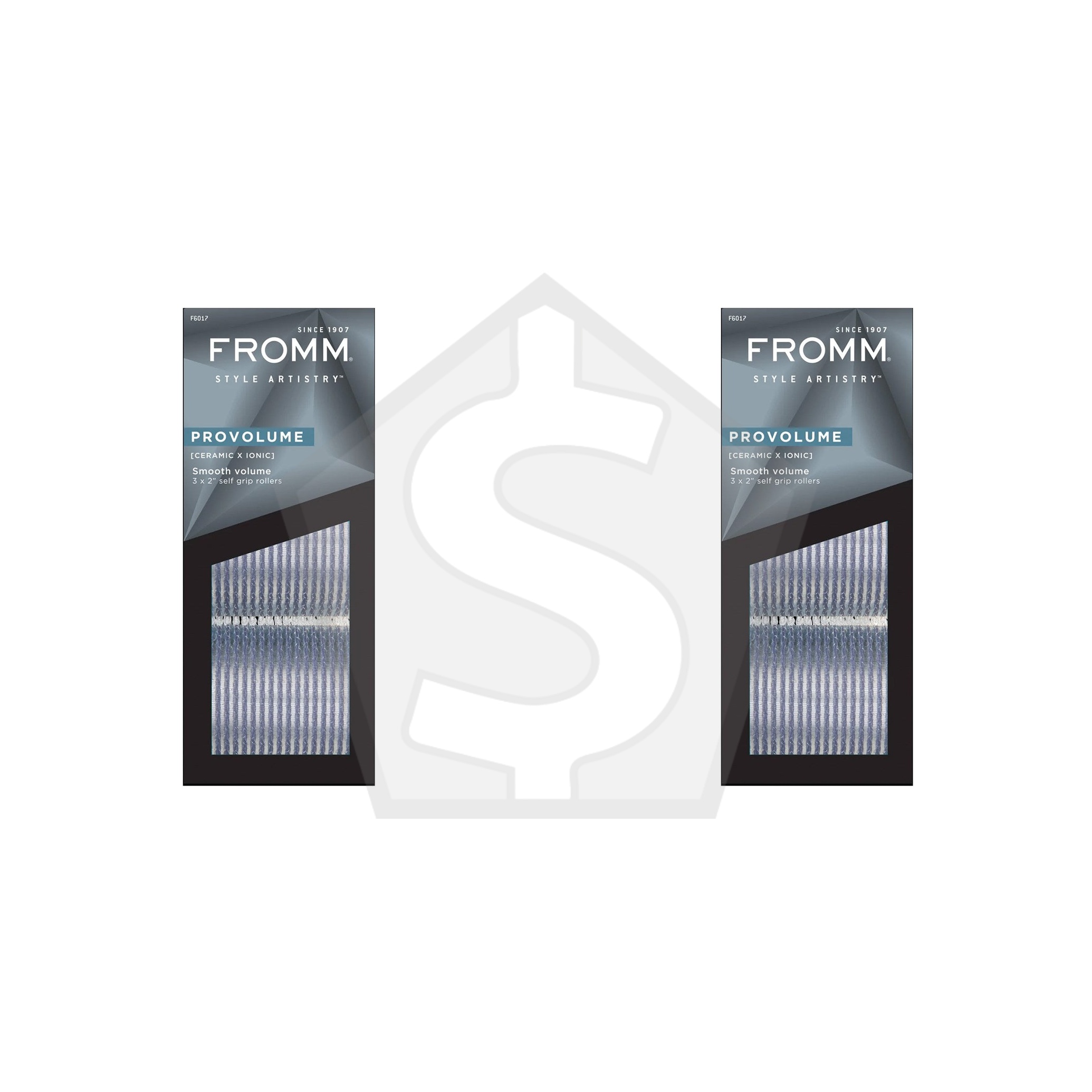 Bundle of 2 - FROMM Pro Volume Ceramic Hair Rollers - 2" (3 Pack)