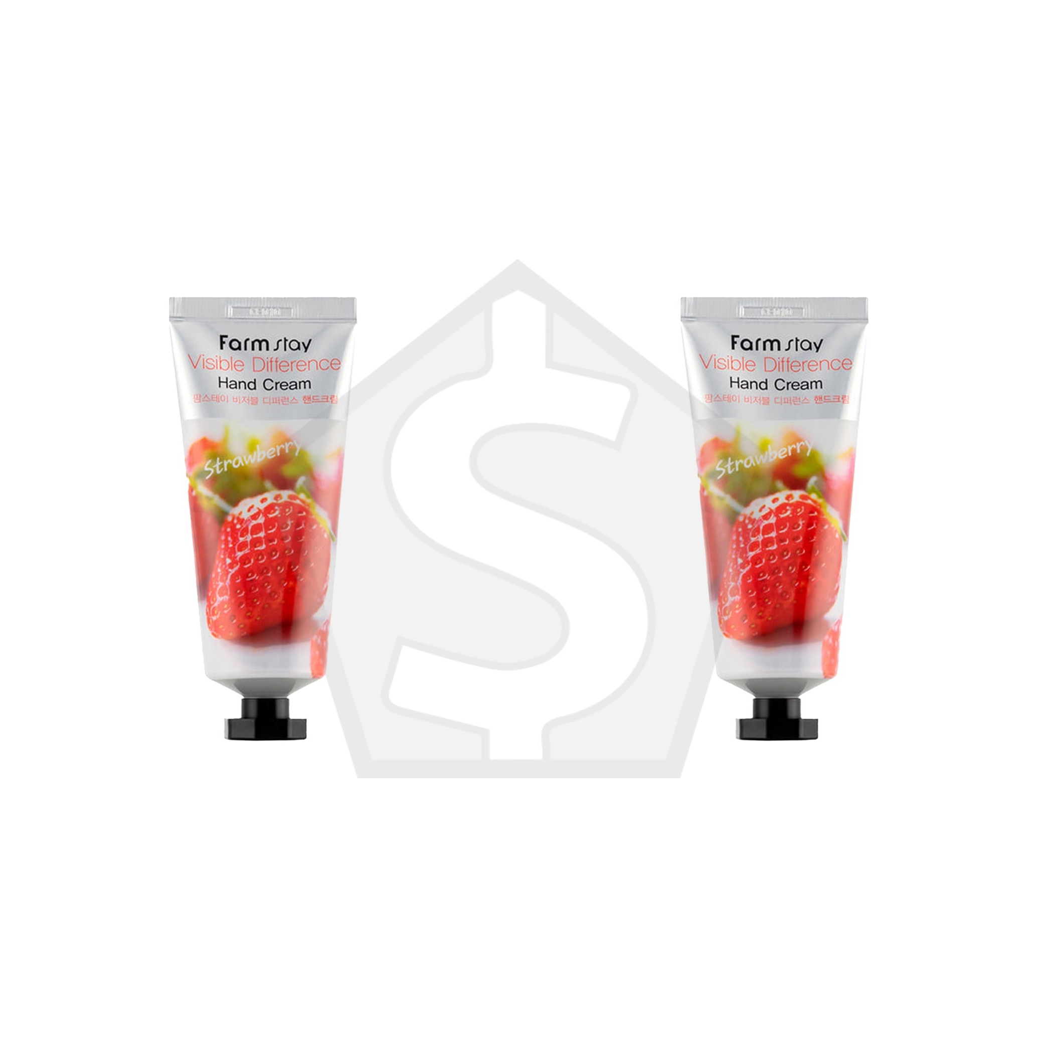 Bundle of 2 - FARMSTAY Visible Difference Hand Cream (3.53oz) - Strawberry