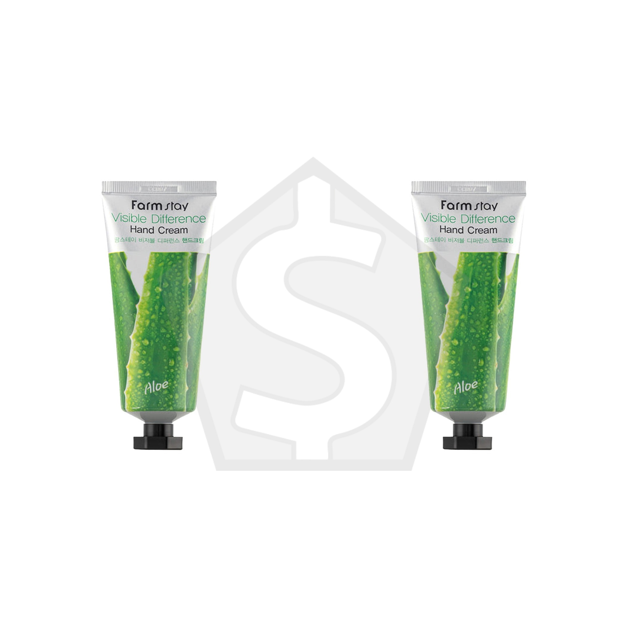 Bundle of 2 - FARMSTAY Visible Difference Hand Cream (3.53oz) - Aloe