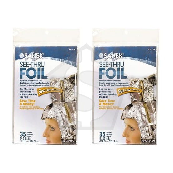 Bundle of 2 - GRAHAM BEAUTY Sanek See-Thru Foil (35sheets)