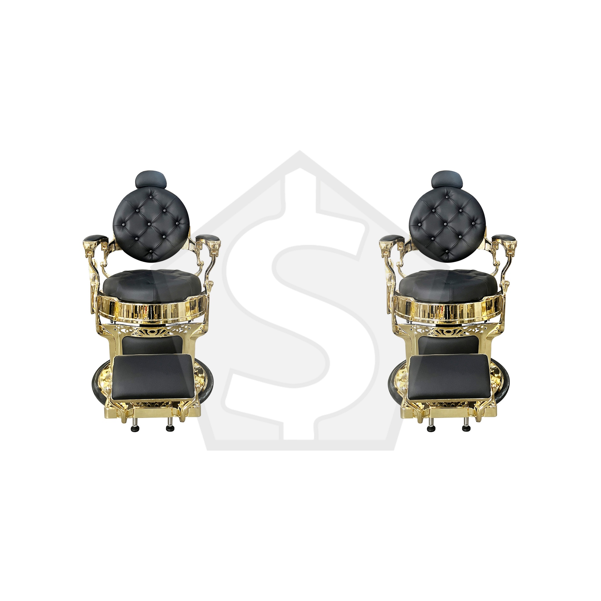 Gen'C Beauty Heavy Duty Barber Chair BCM01_0102 - Pack of 2