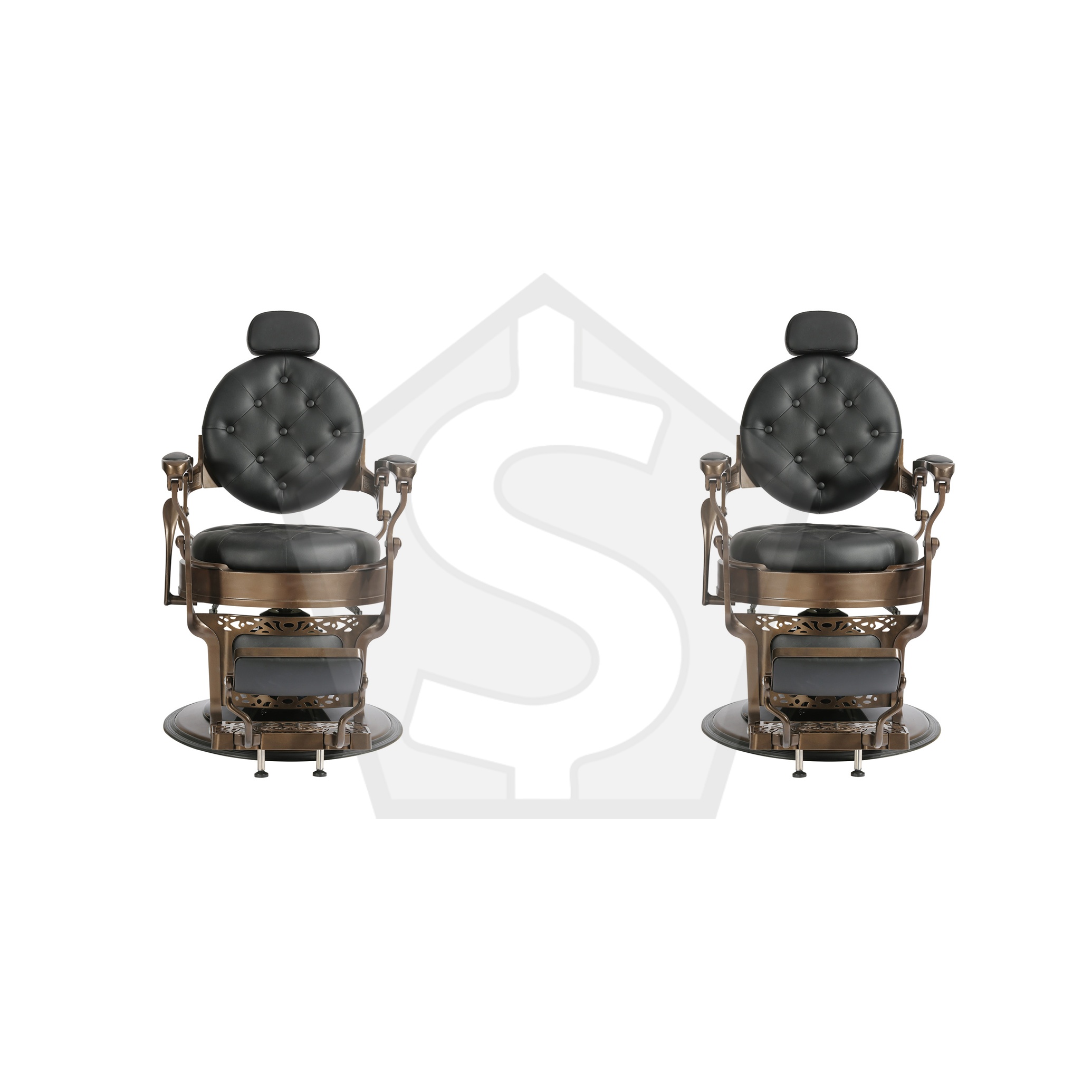 Gen'C Beauty Heavy Duty Barber Chair BCM01_0103 - Pack of 2