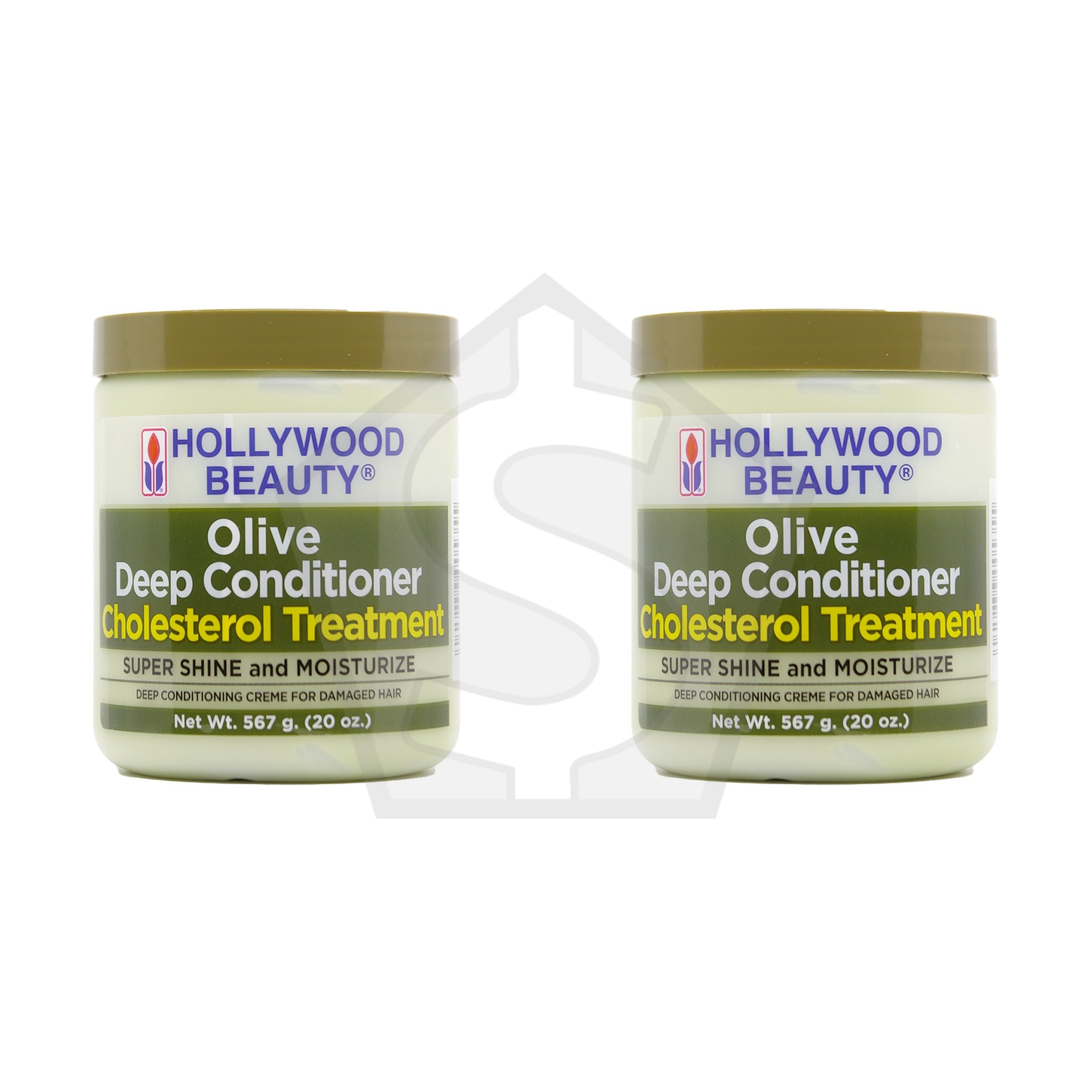 HOLLYWOOD BEAUTY Olive Cholesterol (20oz) - Pack of 2
